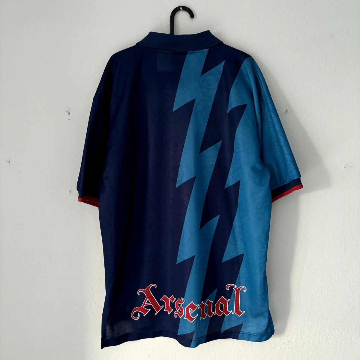 Nike × Vintage 1995 1996 Arsenal London Nike Vintage Away Kit Soccer Jersey Size US XL / EU 56 / 4 - 9 Thumbnail