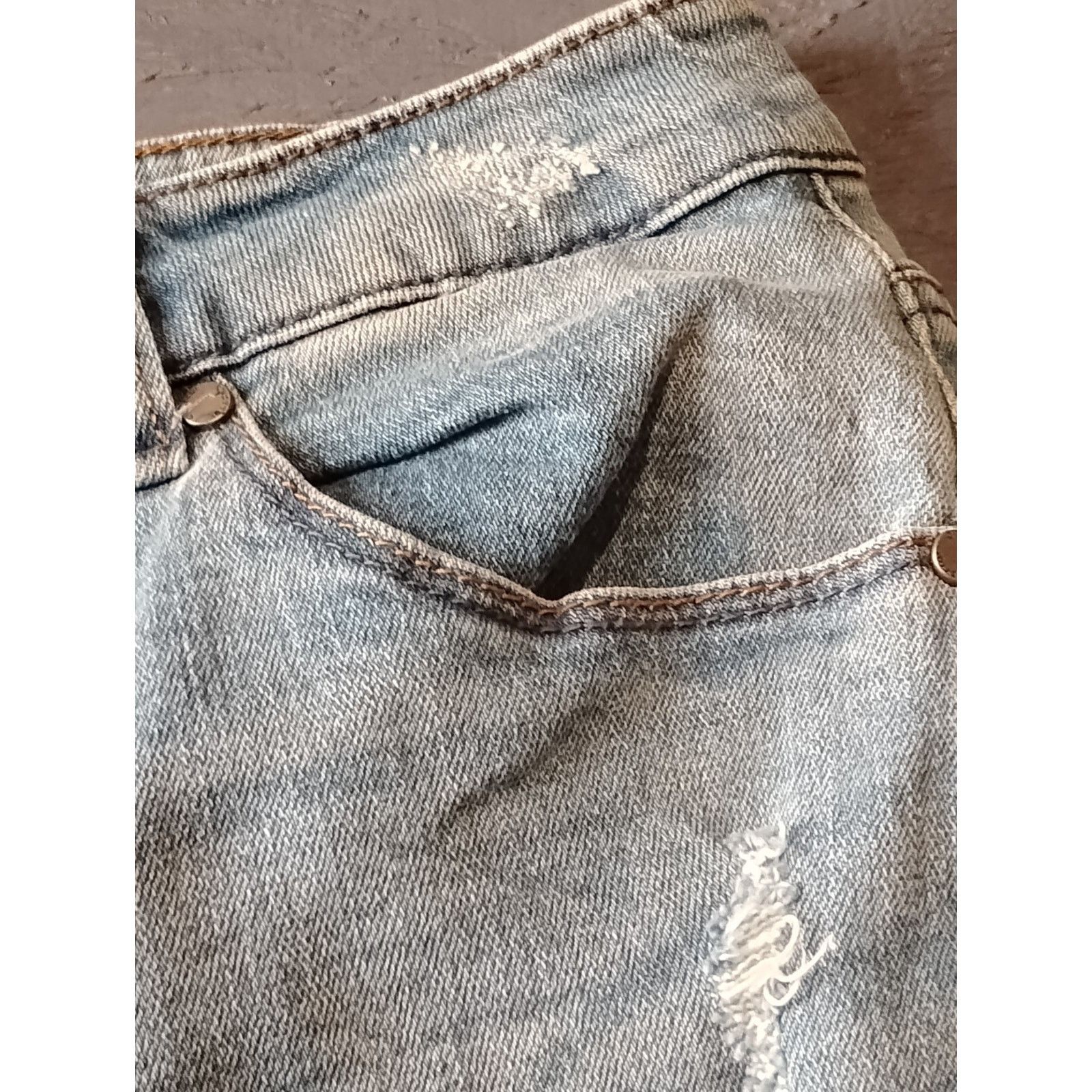 Black Label Black Label C' Est Toi Women's (Medium) Denim Shorts Size 34" / US 12 / IT 48 - 8 Thumbnail