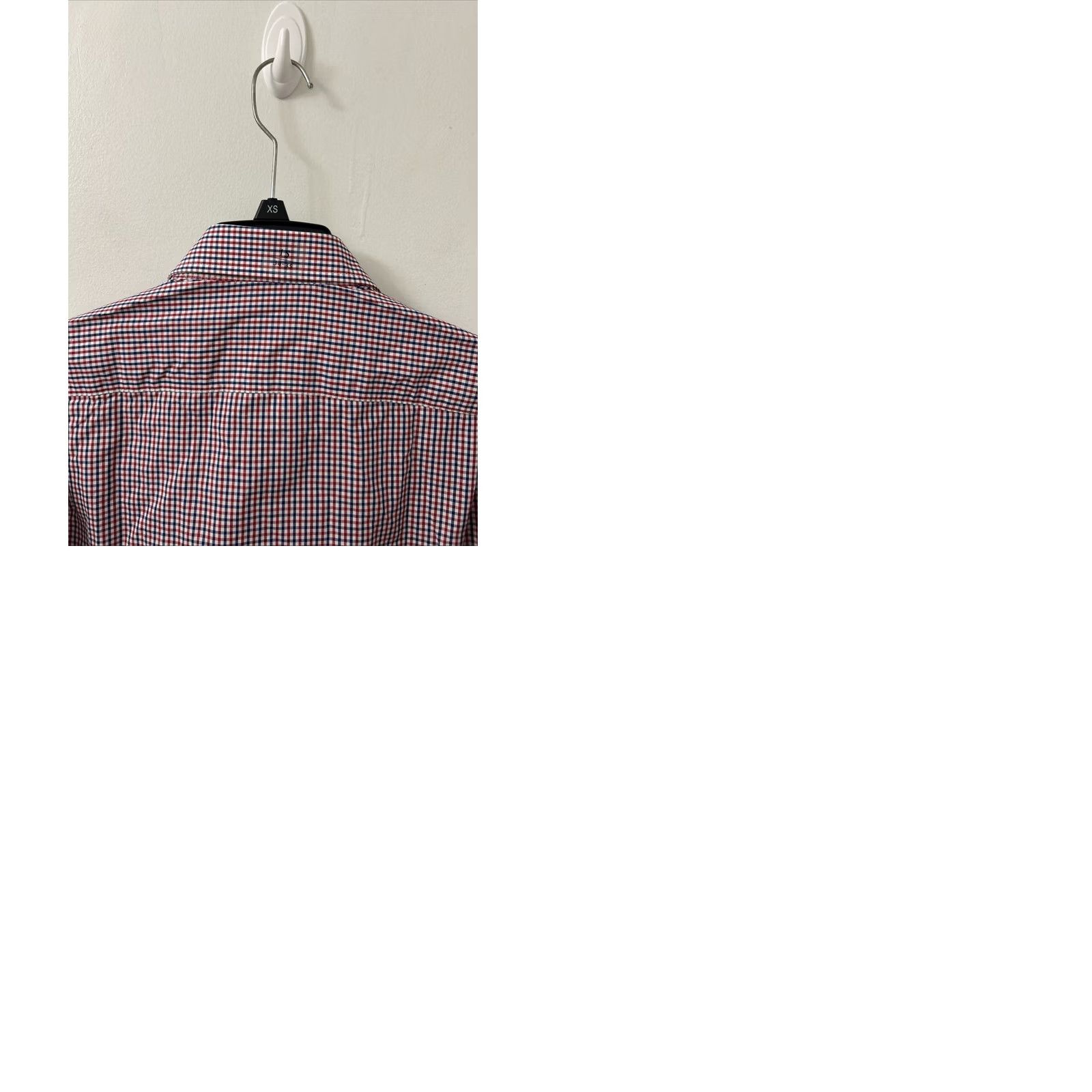 Club Room Club Room Shirt Mens 15 Red Plaid Dress Shirt L/S Wrinkle Resistant 100% Cotton Estate Button Up Gingham Collar Point Barrel Cuff Mens الشباب Size US M / EU 48-50 / 2 - 10 Thumbnail