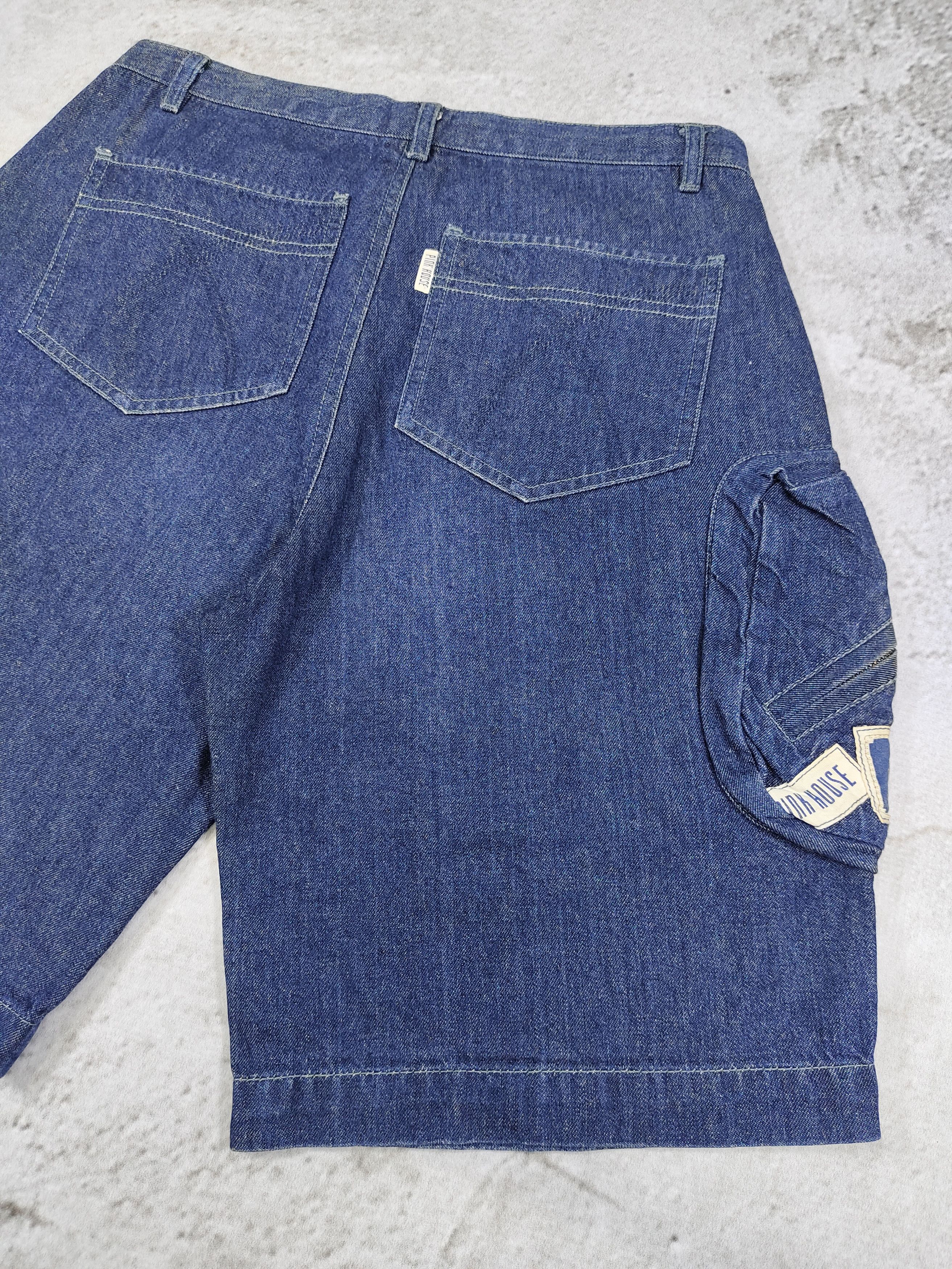 Pink House 00s Pink House- Pacth & Teddy Bear Embroidered Utility Denim Size 29" - 6 Thumbnail
