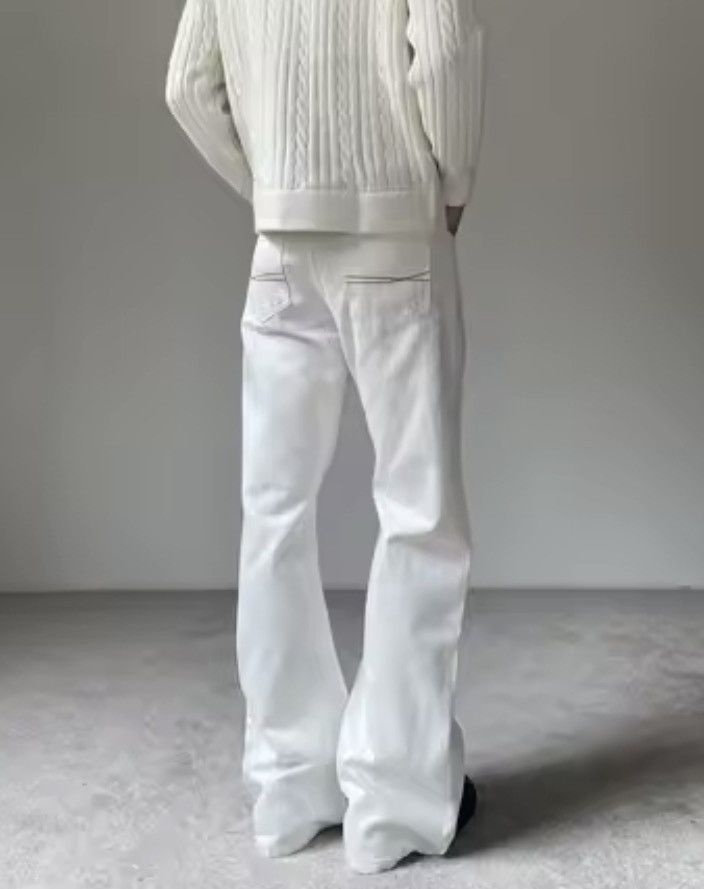Jean Otl Prada Loewe rafsimons style opium bootcut flared jeans Size US 31 - 5 Thumbnail