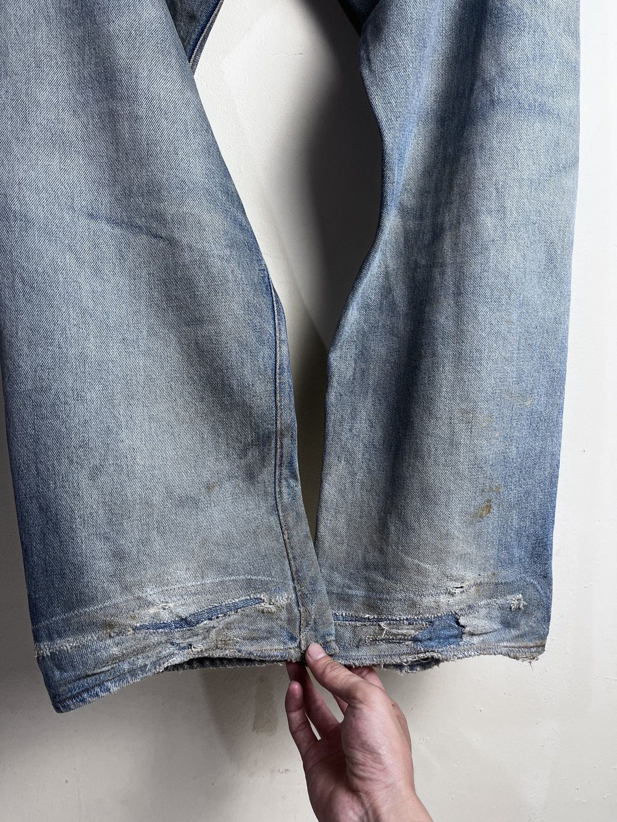 Levi's RARE LEVIS 66 501 SELVEDGE DISTRESSED 60/70s Size US 34 / EU 50 - 5 Thumbnail