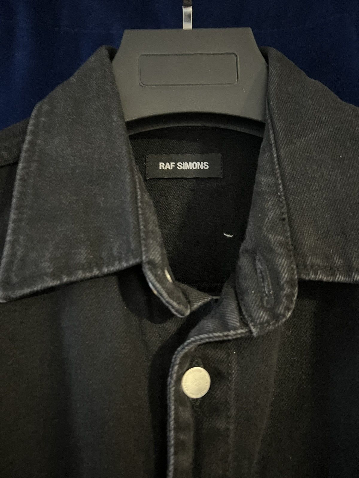 Raf Simons Raf Simons SS17 Tape Patch Denim Overshirt Size US S / EU 44-46 / 1 - 3 Thumbnail