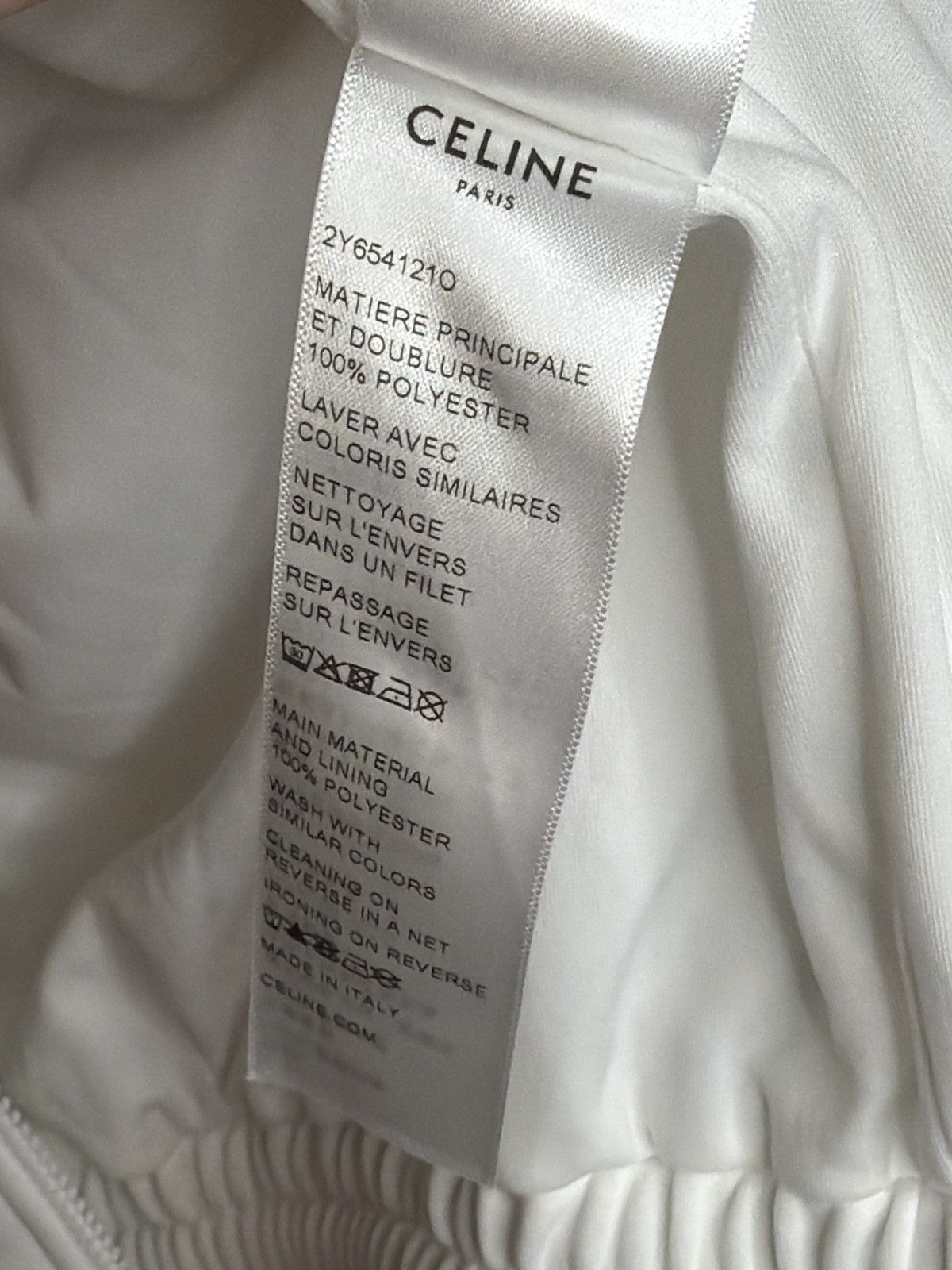 Celine celine tracksuit zip up jacket Size US S / EU 44-46 / 1 - 7 Thumbnail