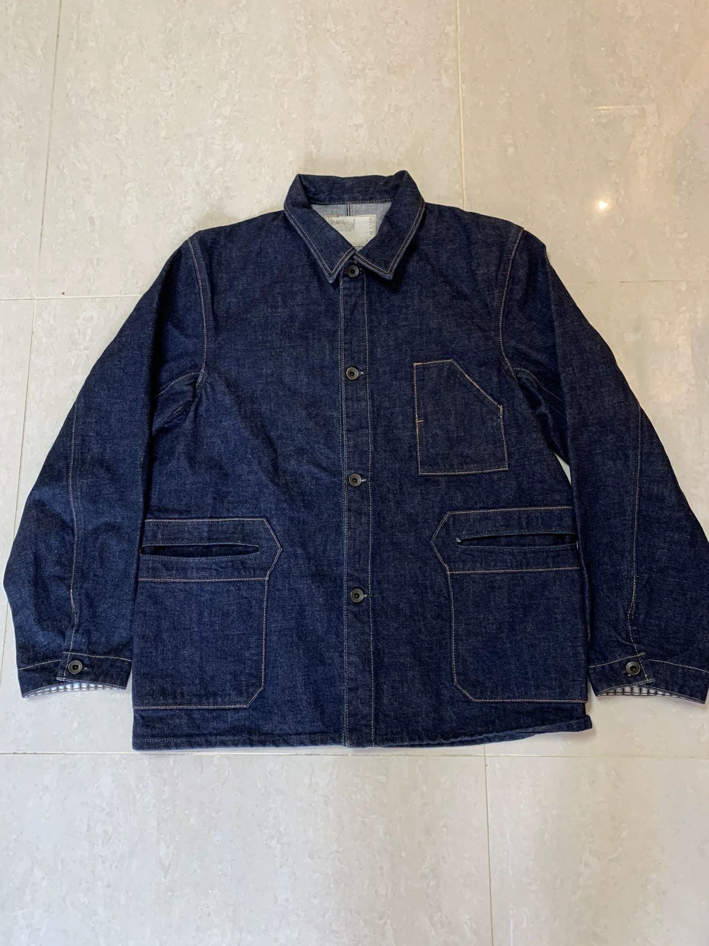 BLACK SIGN BLACK SIGN 15oz Denim Jacket Size US XS / EU 42 / 0 - 1 Thumbnail