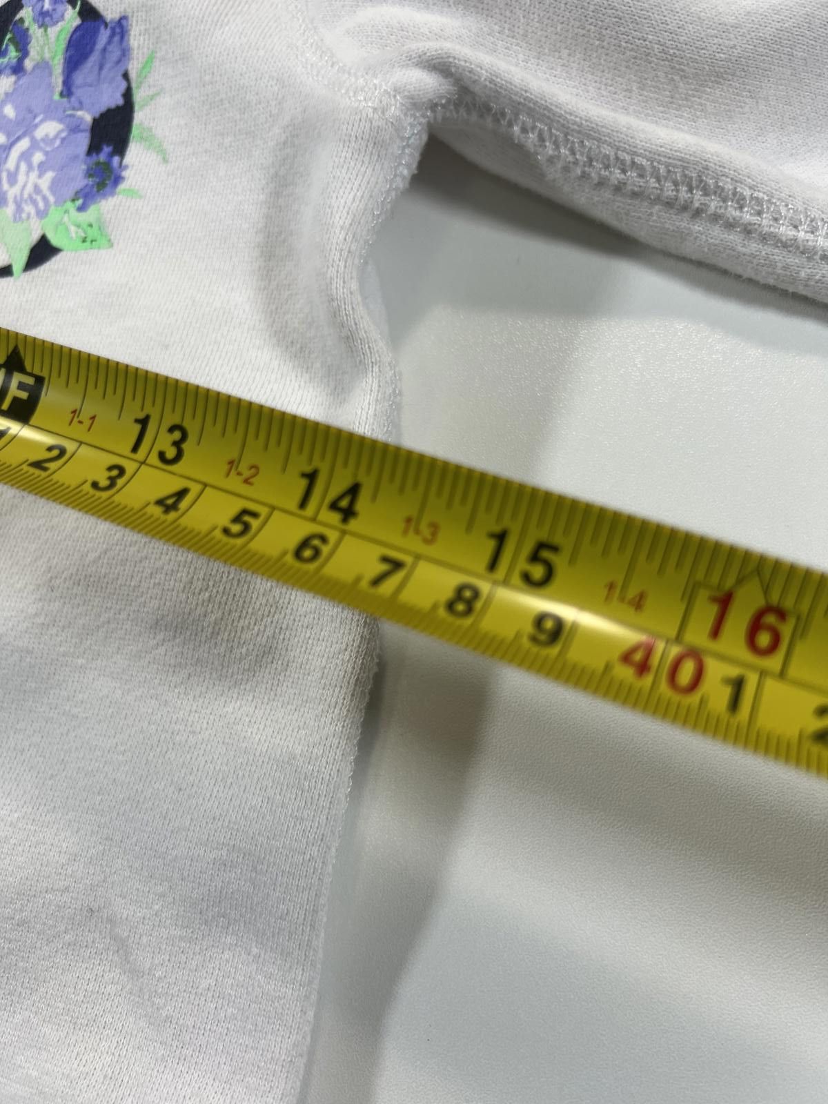 Polo Ralph Lauren Polo Ralph Lauren White Hoodie Dress with Floral Youth Small Size S / US 4 / IT 40 - 7 Thumbnail