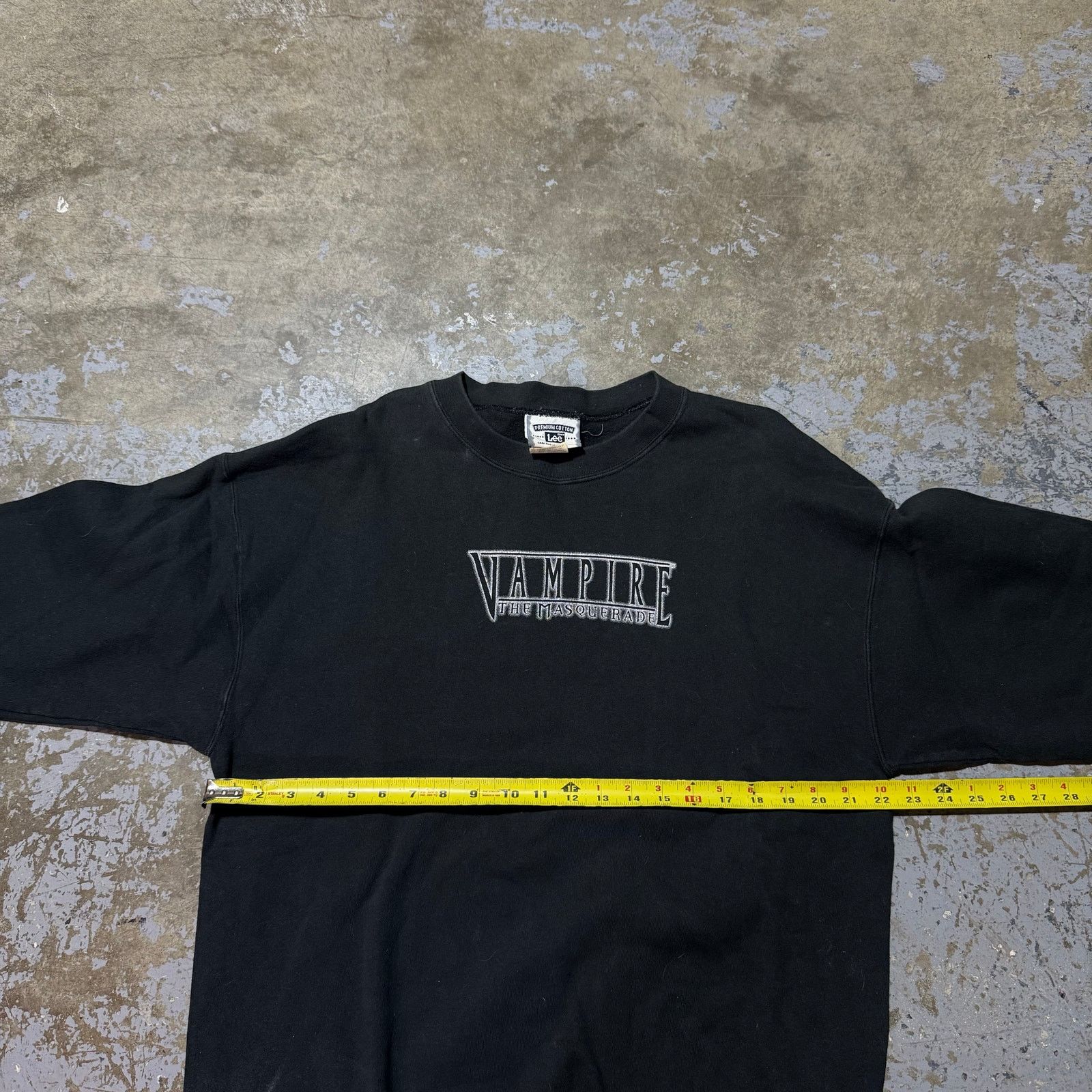Vintage Vintage Vampire Masquerade Video Game Promo Crewneck Size US L / EU 52-54 / 3 - 6 Thumbnail