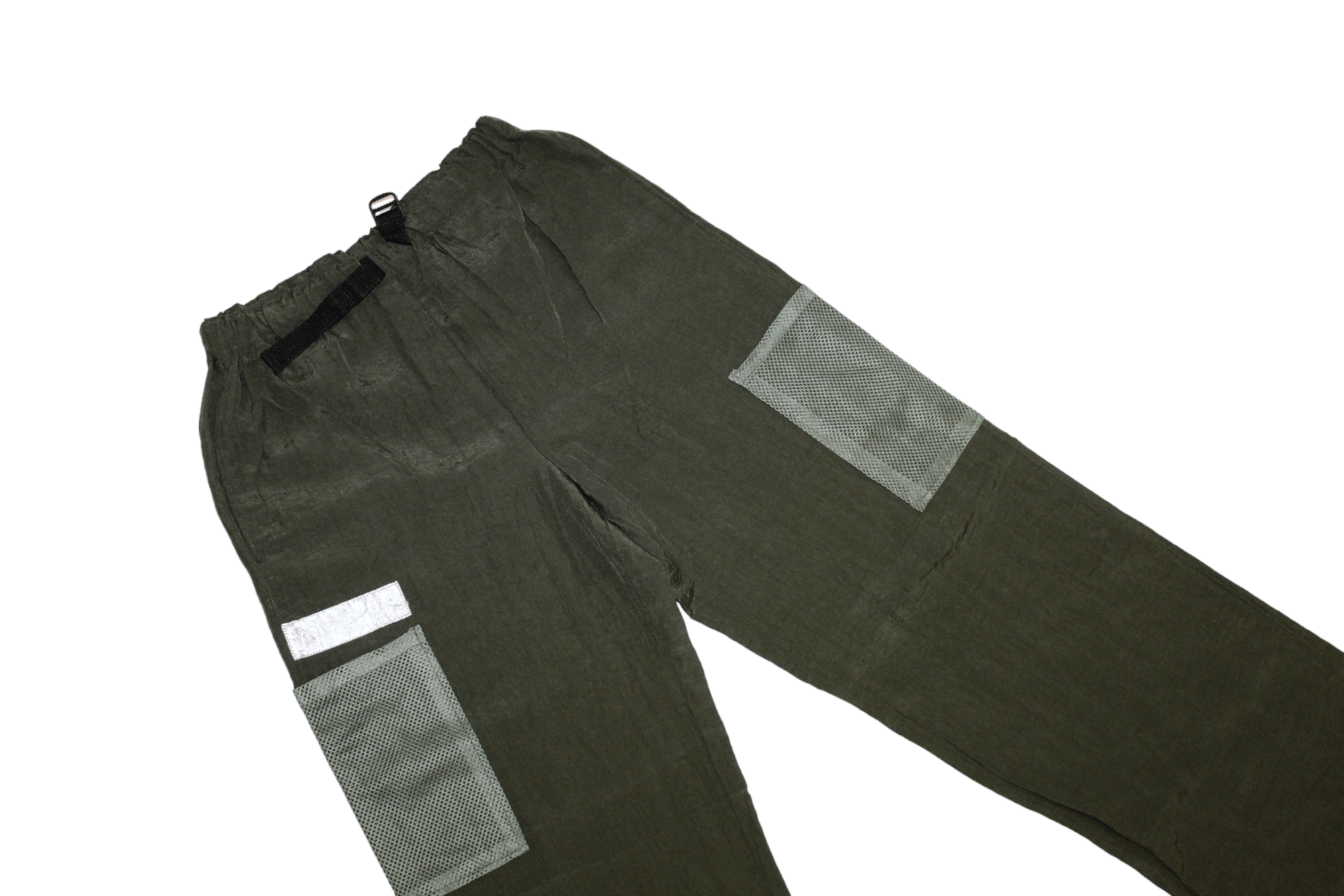 Japanese Brand VTG Oxbridge Sports Belted Nylon Utility Balloon Pants Size US 30 / EU 46 - 4 Thumbnail