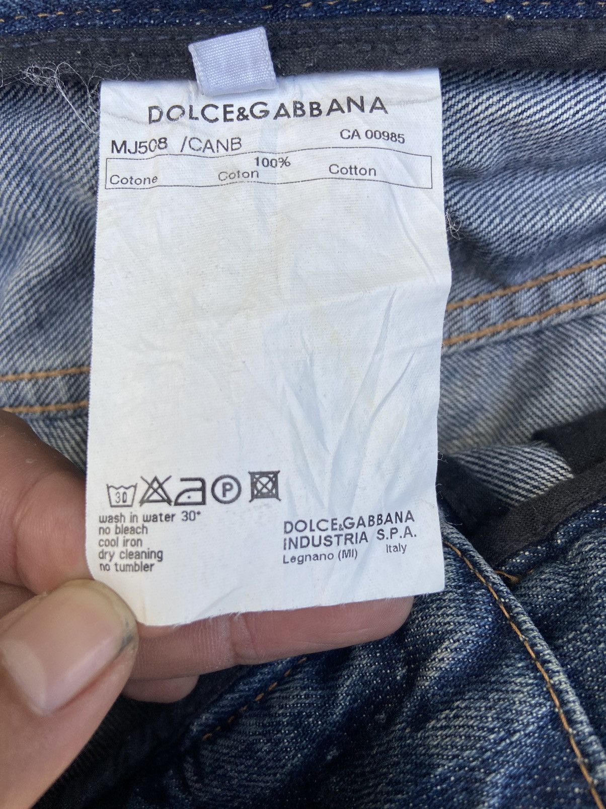 Dolce & Gabbana D&G jeans distressed Dolce Gabbana Size US 38 / EU 54 - 11 Thumbnail