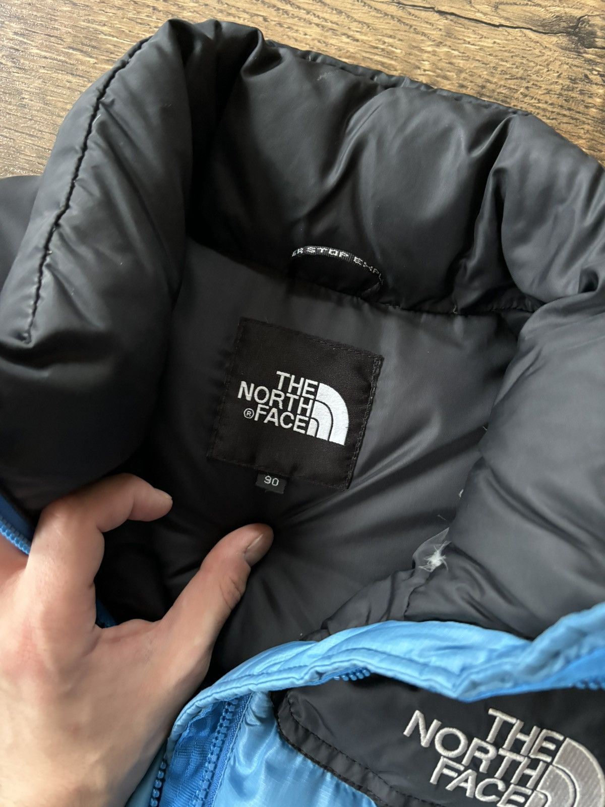 The North Face × Vintage Vintage 90s North Face 700 Down Nuptse Puffer Jacket Black Size US M / EU 48-50 / 2 - 6 Thumbnail