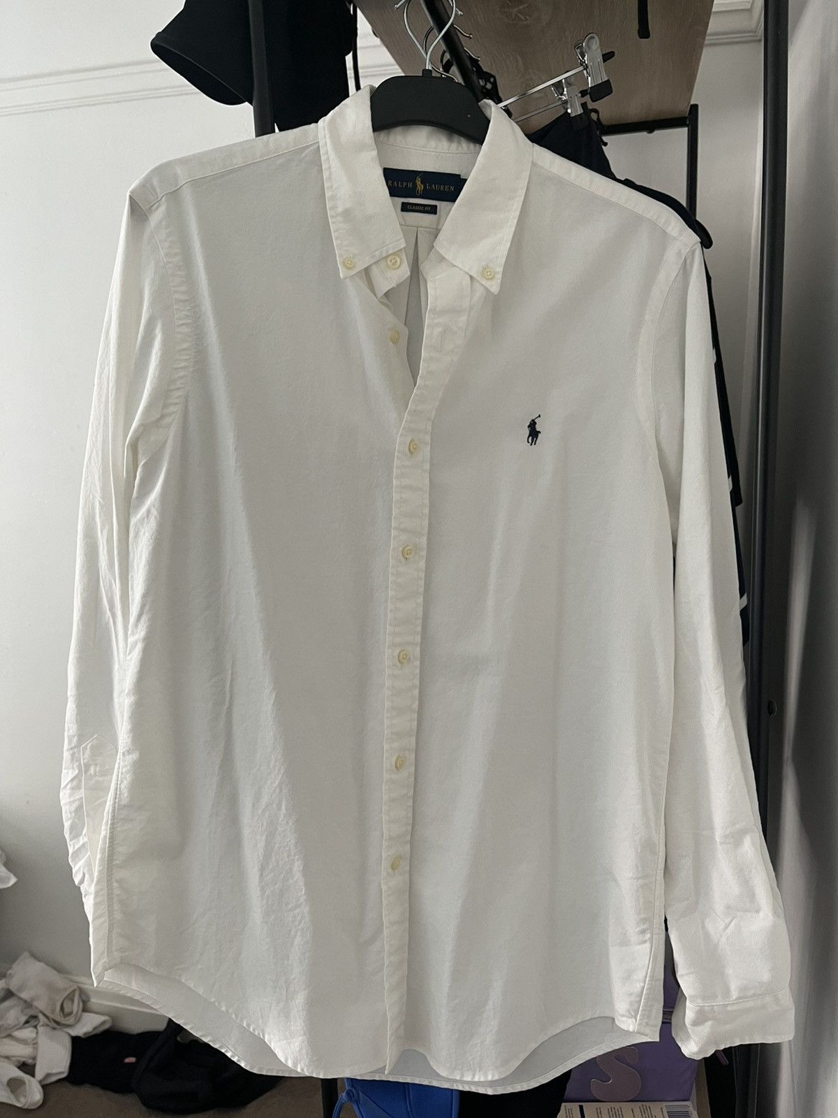 Ralph Lauren White long sleeve T-shirt Ralph Lauren Size US M / EU 48-50 / 2 - 2 Thumbnail