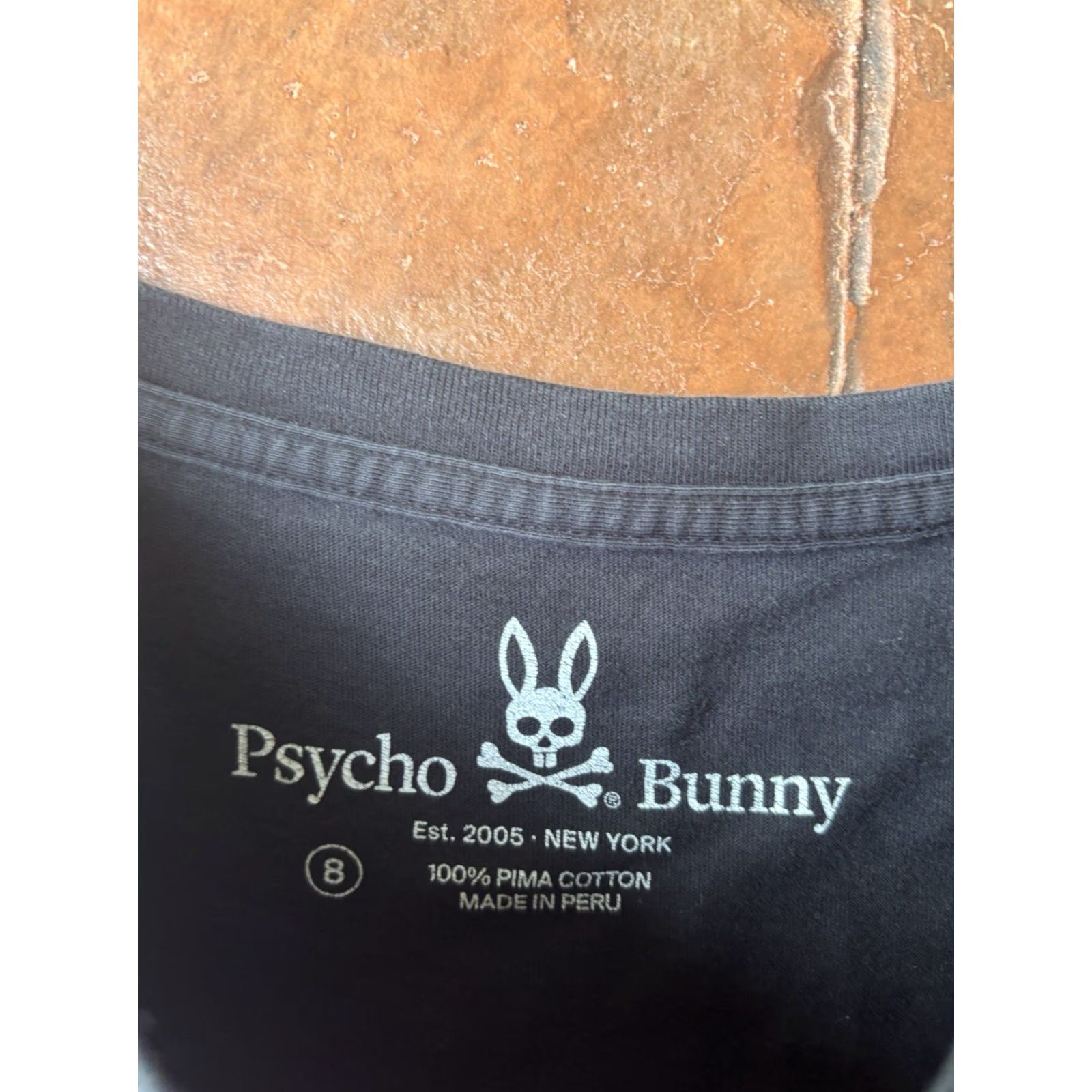 Psycho Bunny Psycho Bunny Skull Graphic Short Sleeve T-Shirt Men’s 8 Black Size US M / EU 48-50 / 2 - 2 Thumbnail