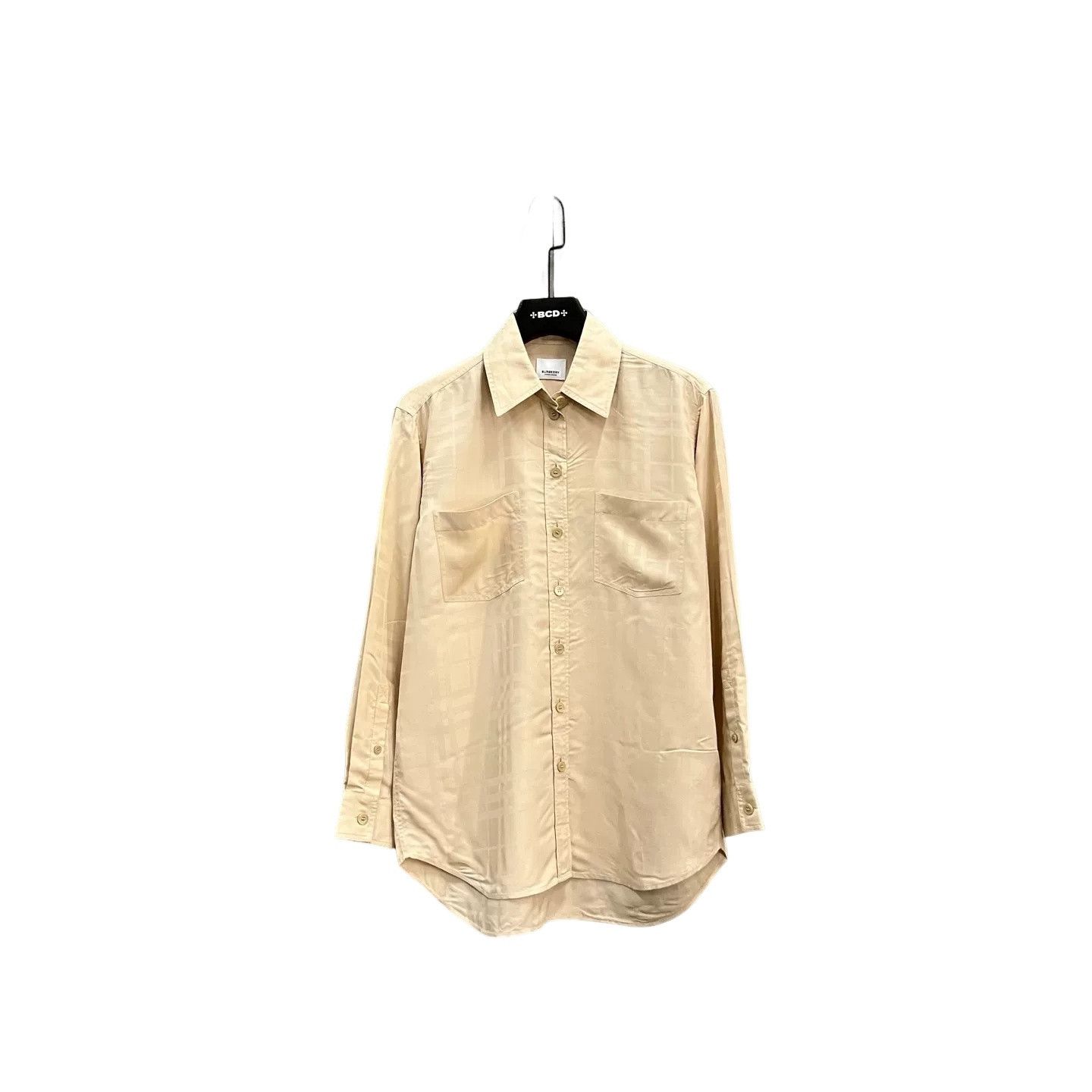 Burberry Burberry Viscose Jacquard Shirt Size S Size US S / EU 44-46 / 1 - 1 Thumbnail