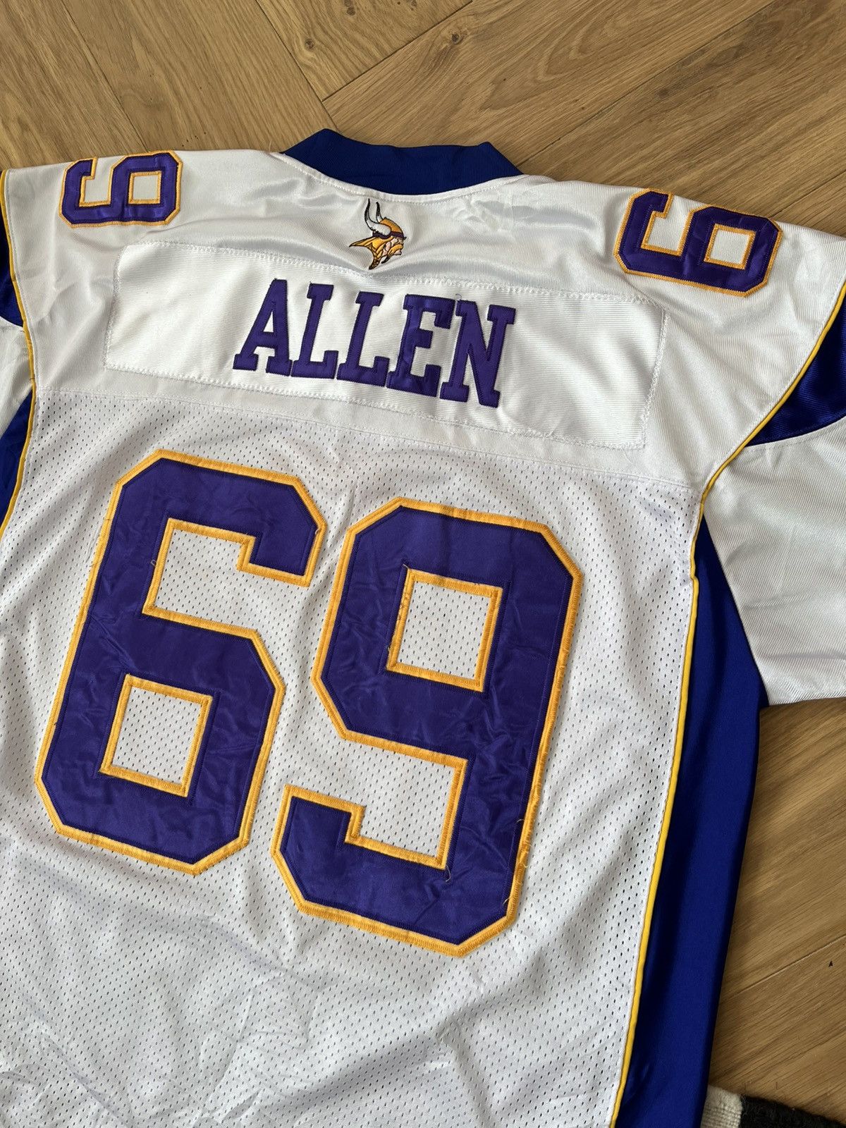 Reebok Vintage Minnesota Vikings #69 Jared Allen Reebok On-Field Size US XXL / EU 58 / 5 - 9 Thumbnail