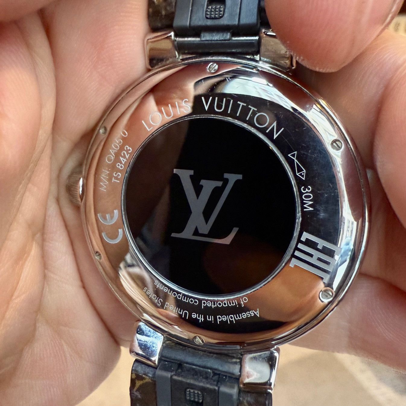 Louis Vuitton Louis Vuitton QA050 Tambour Horizon Monogram Watch Size ONE SIZE - 9 Thumbnail