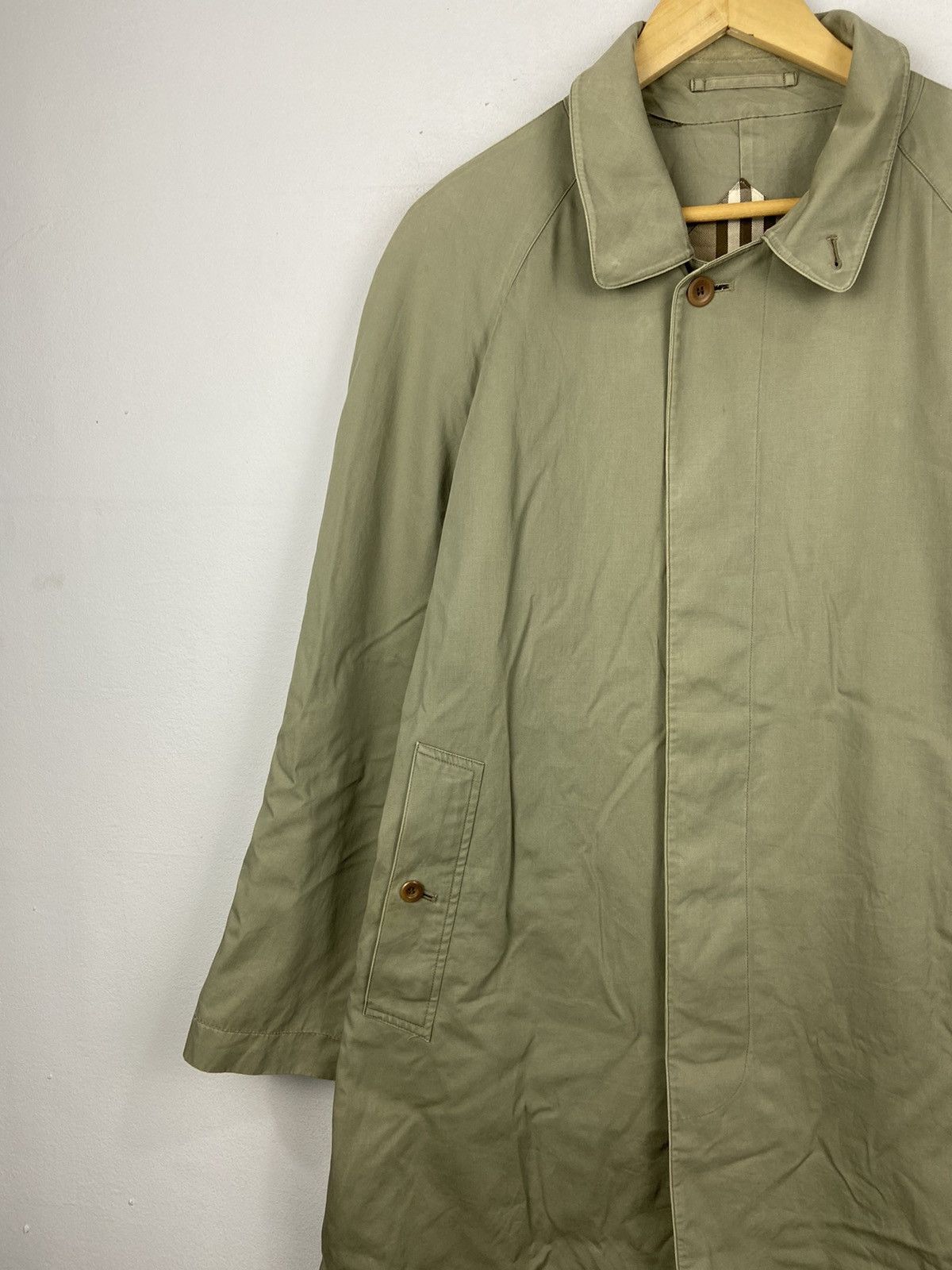 Burberry × Other Vintage Burberrys Trench Coat Jacket Size L / US 10 / IT 46 - 3 Thumbnail