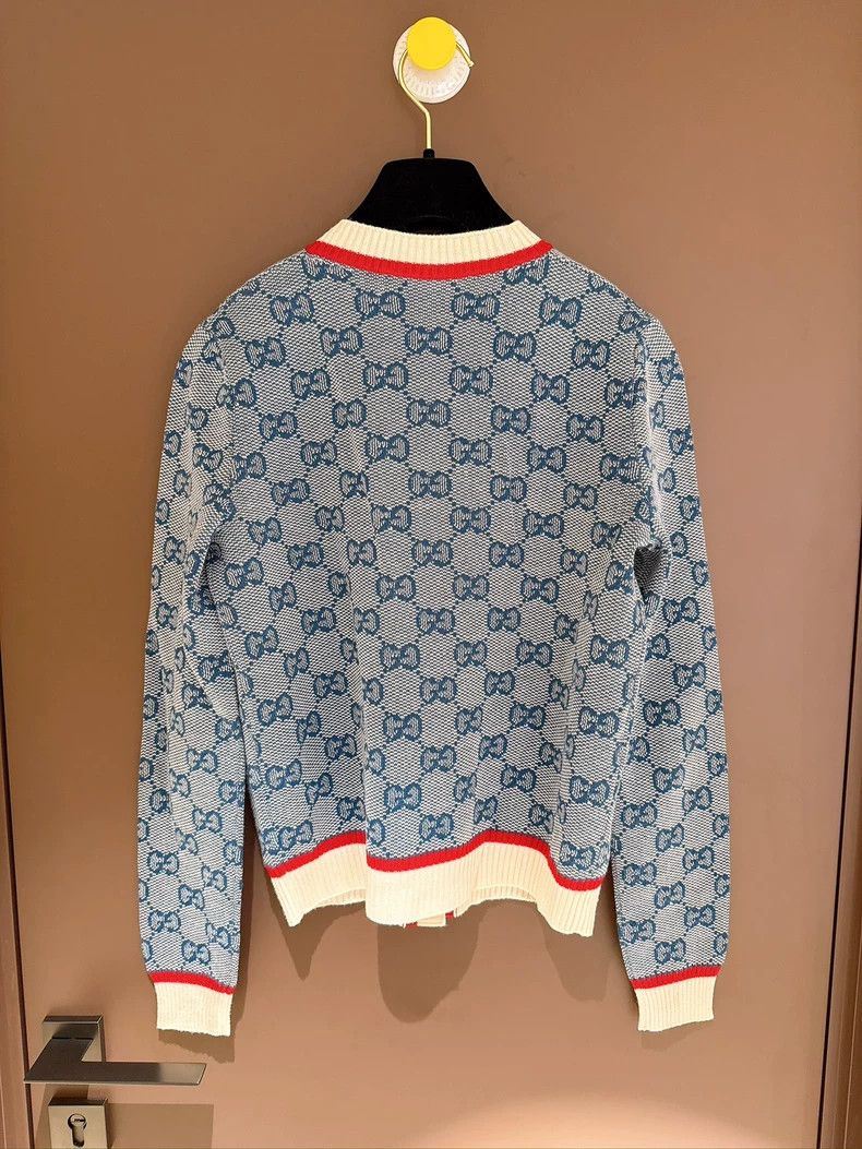 Gucci Gucci Full logo cardigan sweater jacket 2504-Nextarrow Size M / US 6-8 / IT 42-44 - 6 Thumbnail