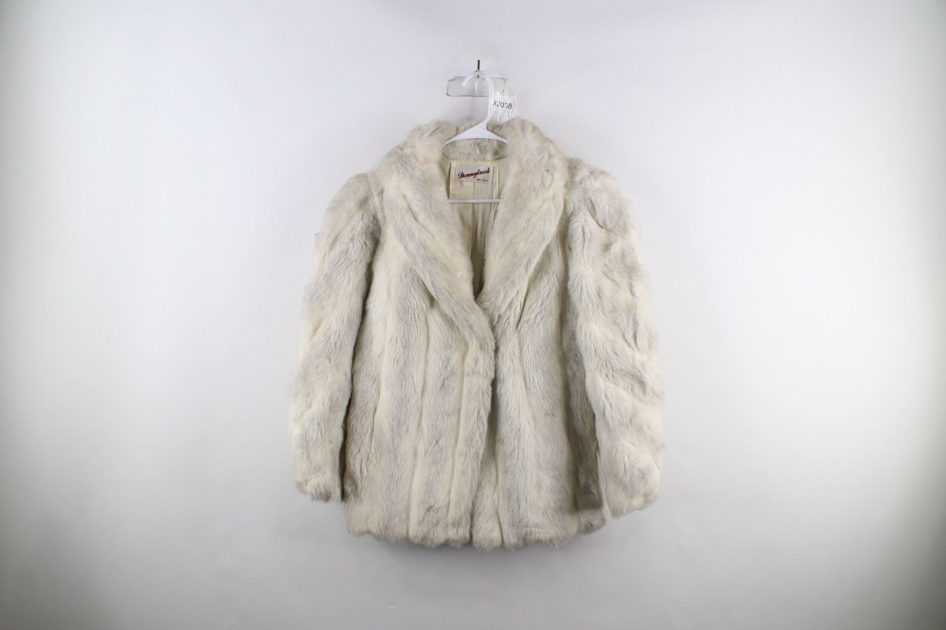 Image of Vintage 70's 80's Streetwear Faux Fur Plush Coat Jacket Usa, Women's (Size Small)