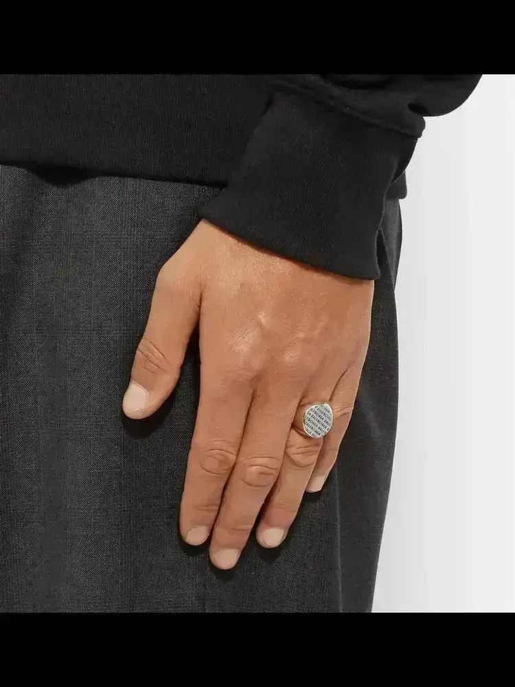 Balenciaga Balenciaga ss19 Tone Signet ring Size ONE SIZE - 5 Thumbnail