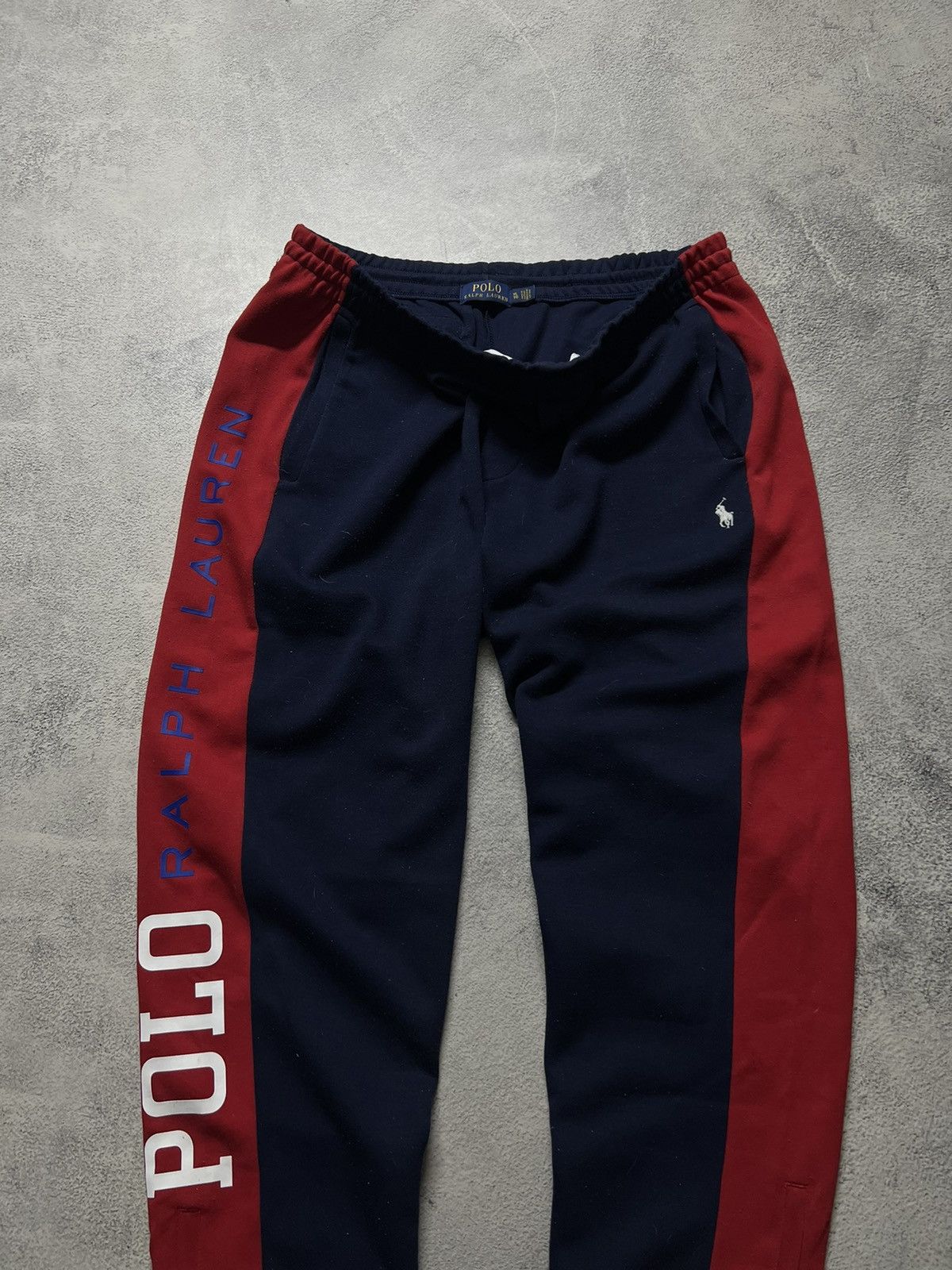 Polo Ralph Lauren Y2K Polo by Ralph Lauren Big Logo Sweatpants Size US 36 / EU 52 - 4 Thumbnail
