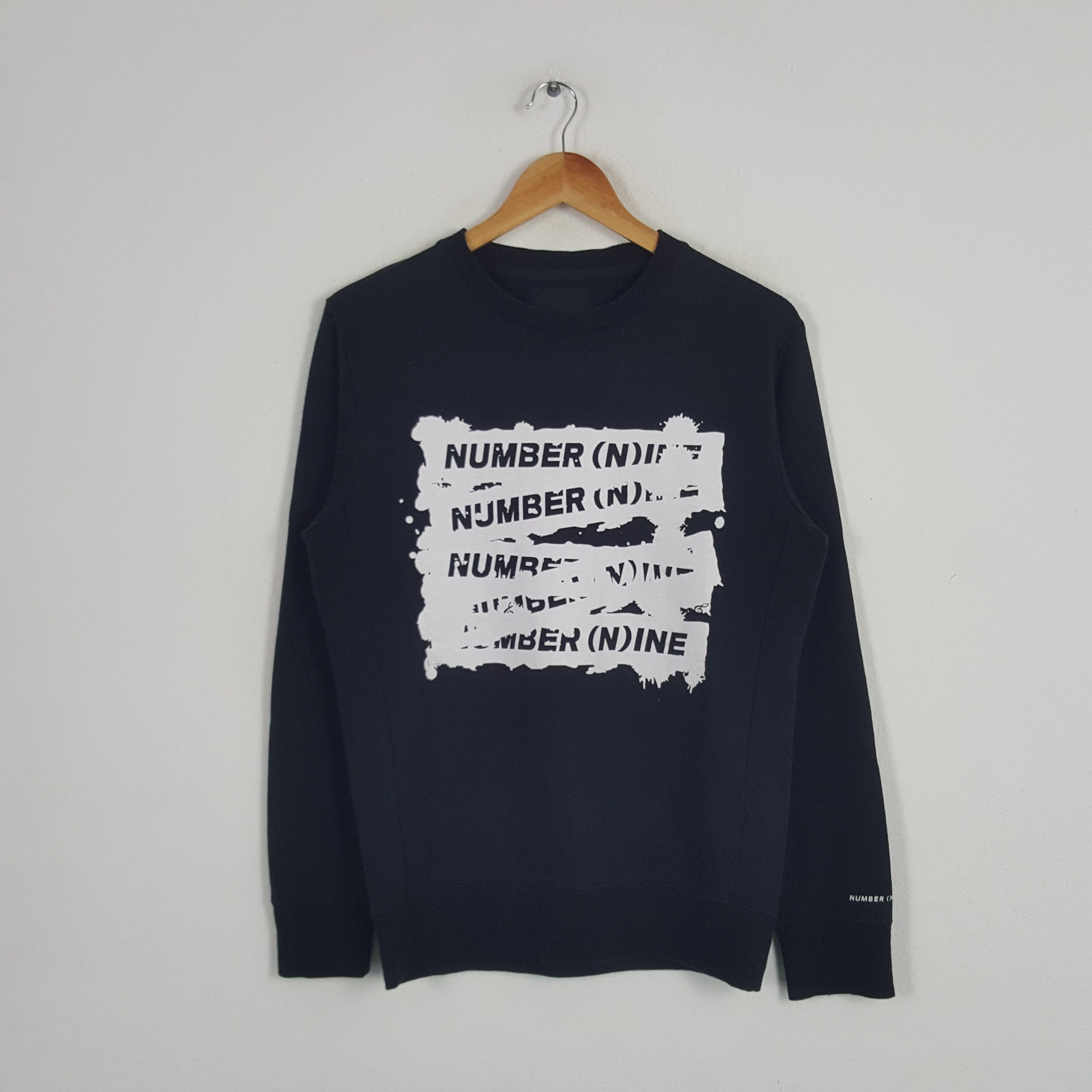 Japanese Brand Vintage Number (N)ine Japanese Brand Sweatshirt Size US S / EU 44-46 / 1 - 1 Thumbnail