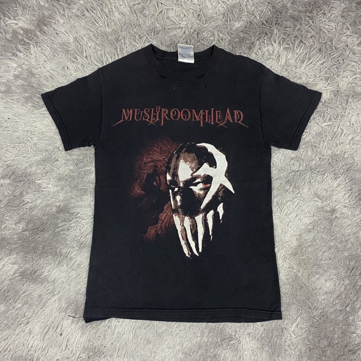 Band Tees × Vintage Distressed vintage Y2K metal band mushroomhead back hit Size US S / EU 44-46 / 1 - 1 Thumbnail