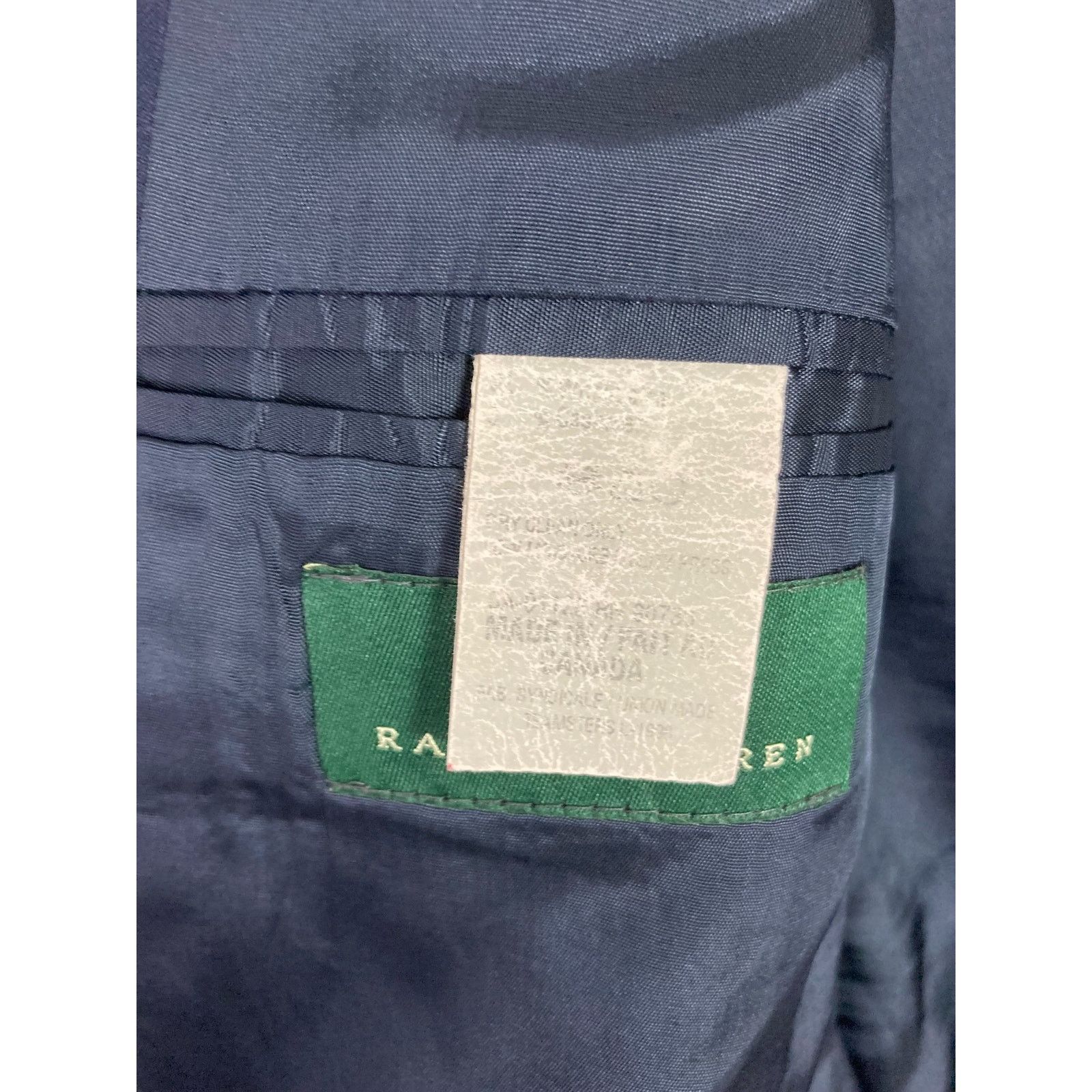 Lauren Ralph Lauren Lauren Ralph Lauren Women's Navy Blue Blazer Jacket 42R Size M / US 6-8 / IT 42-44 - 7 Thumbnail
