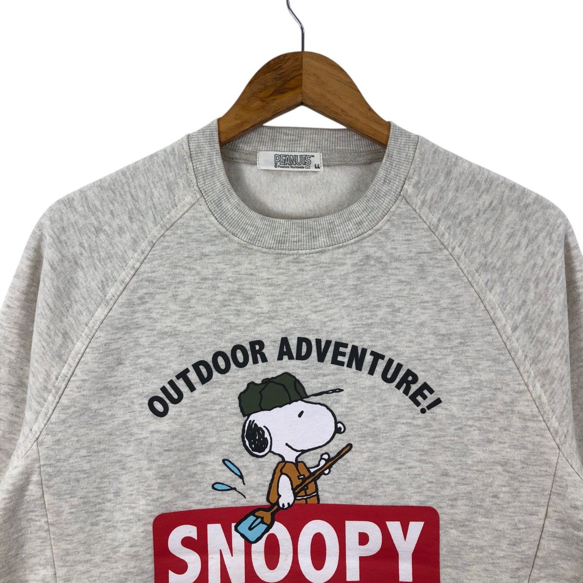 Peanuts PEANUTS Snoopy Sweatshirt Pocket Crewneck Size L Size US L / EU 52-54 / 3 - 2 Thumbnail
