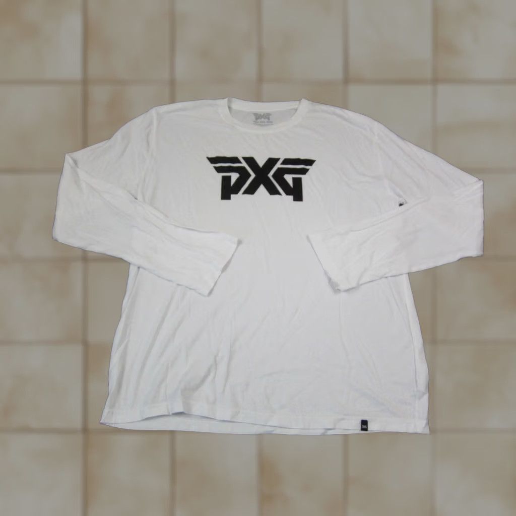 Vintage PXG Shirt Womens 2XL Outline Logo Tee Parsons Xtreme Golf Cotton White Size XXL / US 16-18 / IT 52-54 - 1 Thumbnail