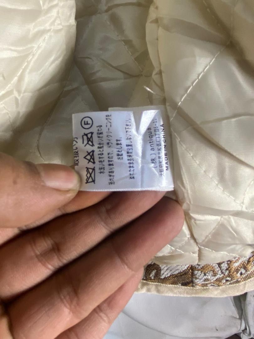 Japanese Brand Unisex🔥 tree cafe embroidered fullprint button up jacket Size L / US 10 / IT 46 - 8 Thumbnail