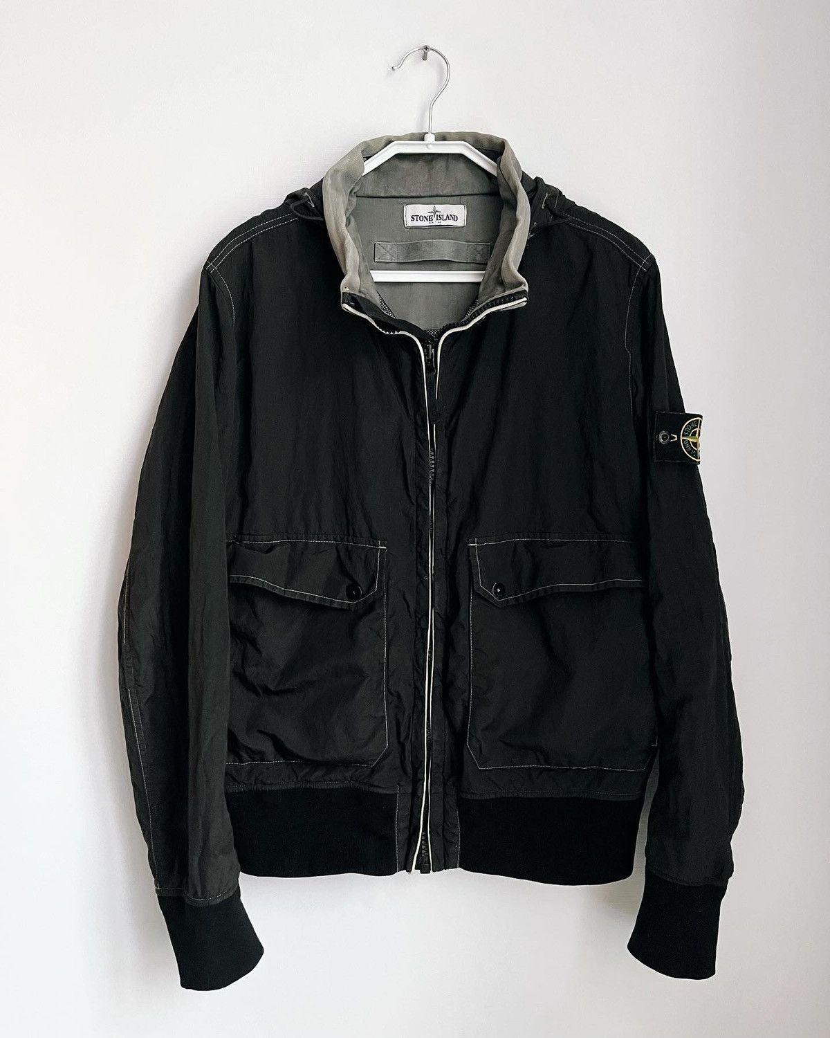 image of Stone Island Nylon Metal 2012 Original in Black, Men's (Size Medium)