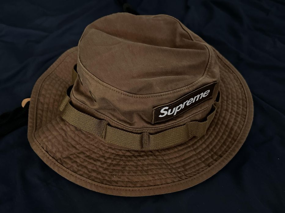 Supreme Supreme Military Boonie (SS22) Brown M/L | Grailed