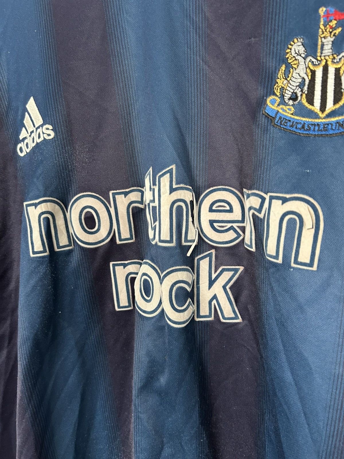 Adidas Vintage Adidas Newcastle United 2004 Soccer Jersey Football Size US L / EU 52-54 / 3 - 4 Thumbnail