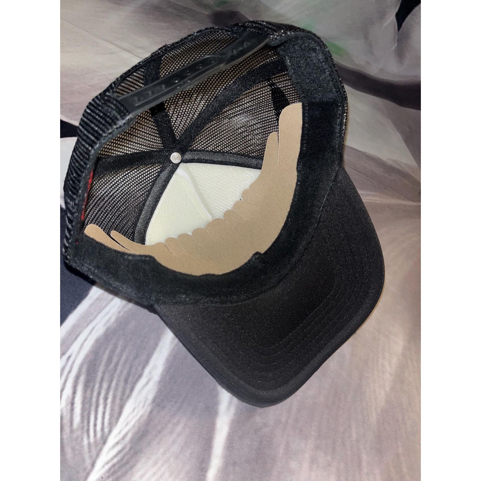 Other GODS GIFT Airbrushed 5 panel SnapBack Trucker Hat handpaintd Size ONE SIZE - 2 Thumbnail