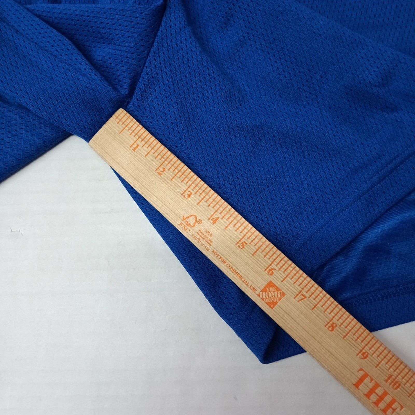 Champion Champion Attack Shorts Men's L Blue Mesh Striped 7” Inseam Size US 34 / EU 50 - 2 Thumbnail