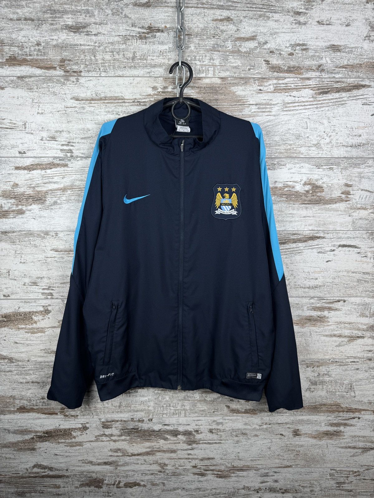 Nike Mens Vintage Nike Manchester City Track Jacket olympic rare Size US XL / EU 56 / 4 - 1 Thumbnail