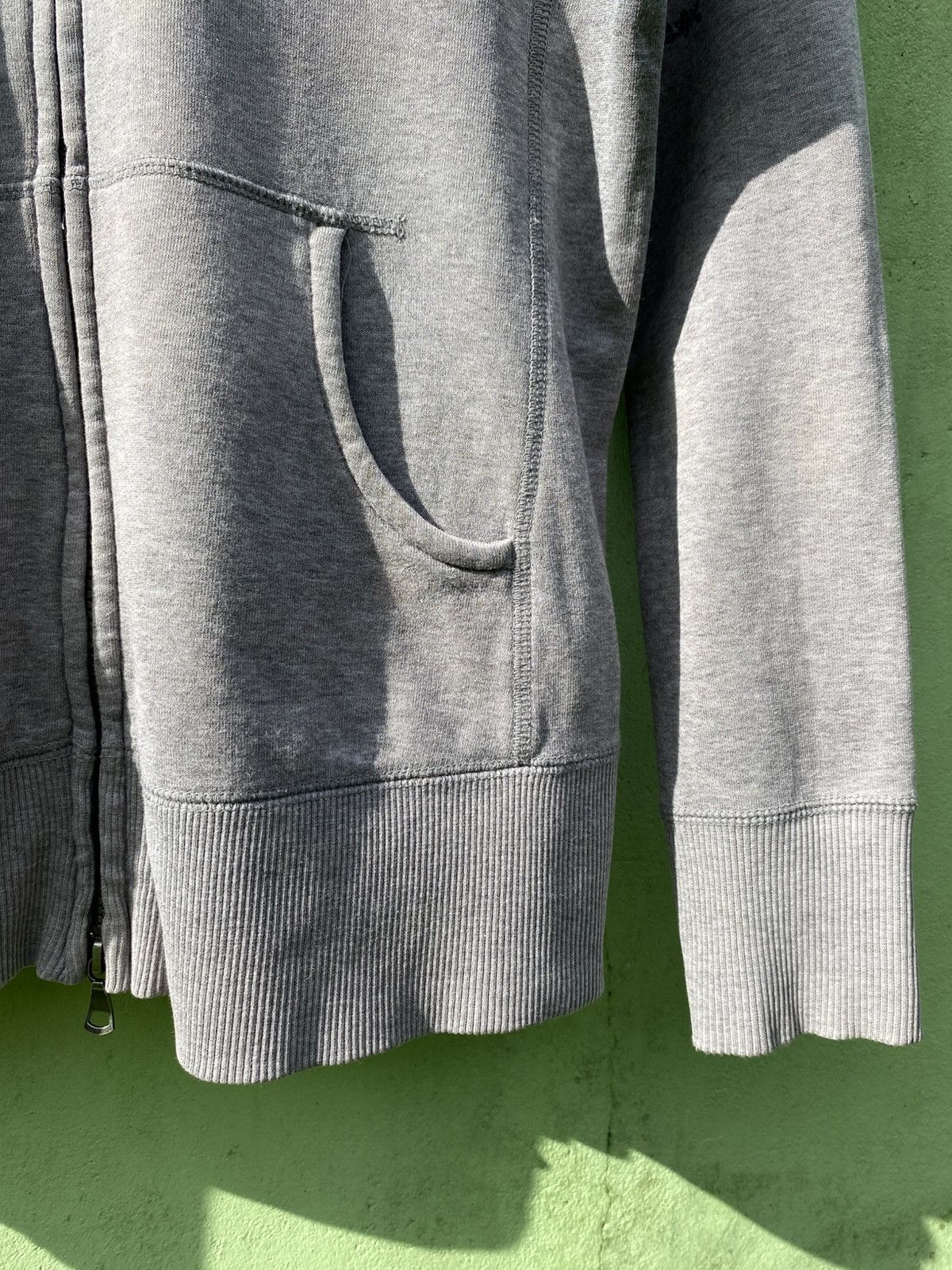Japanese Brand Uniqlo Luxury Hood Zip Hoodie Grey Tribal Pattern Y2K Jacket Size M / US 6-8 / IT 42-44 - 6 Thumbnail