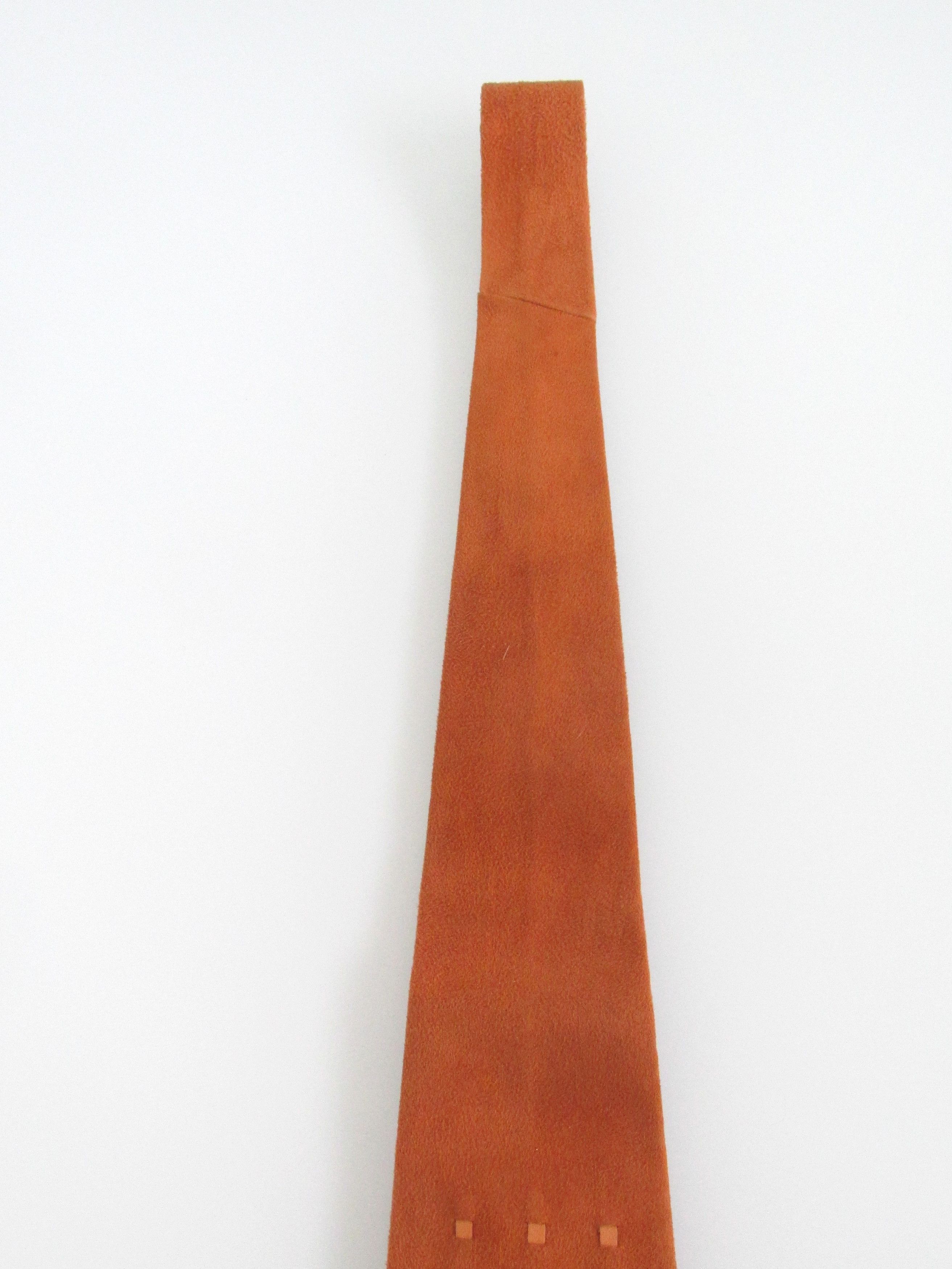 Vintage Vintage Suede Men's Ties Size ONE SIZE - 3 Thumbnail