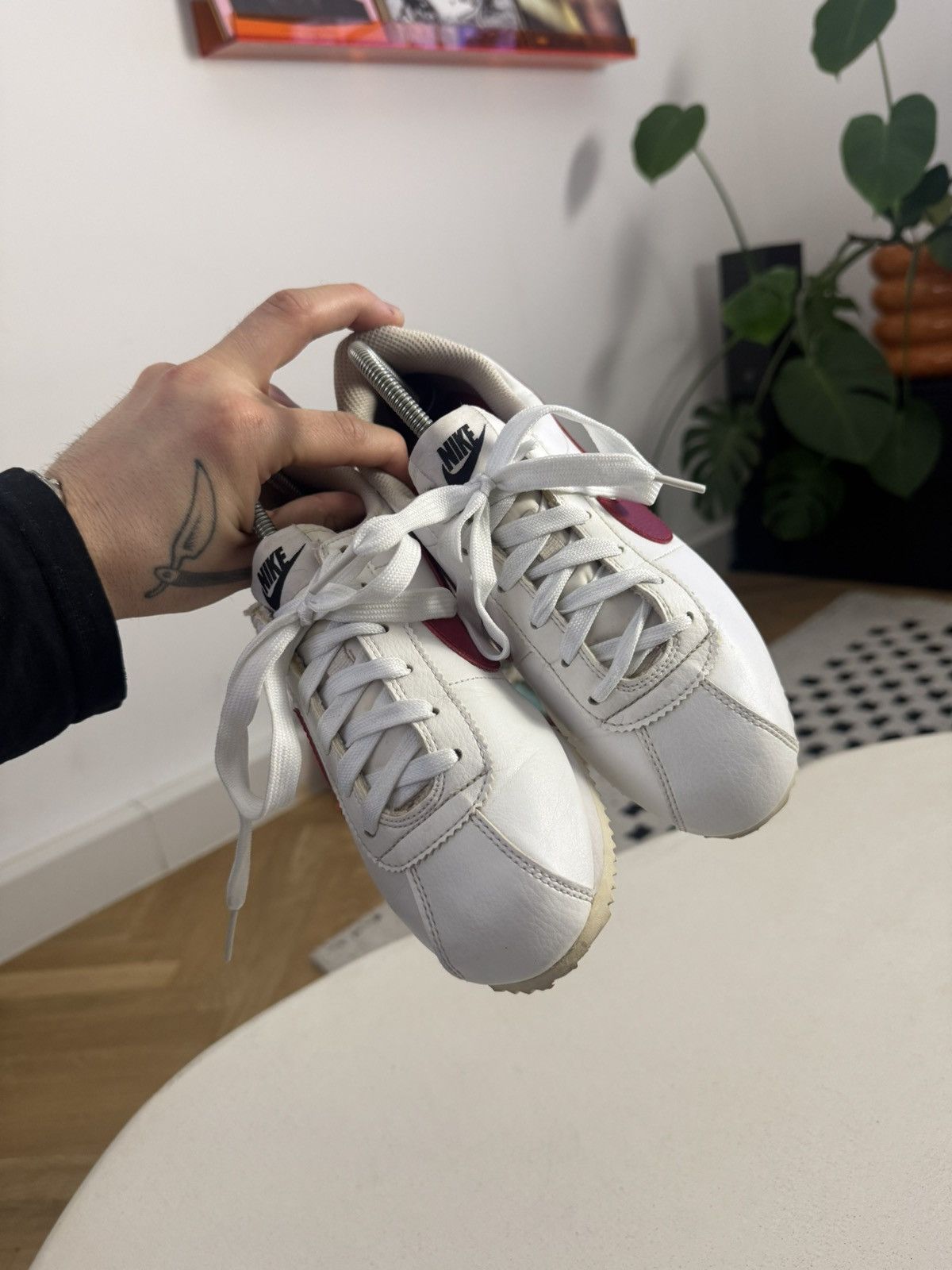 Nike Nike Cortez Basic “Forrest Gump” Leather Low Sneakers Hype Size US 6.5 / IT 36.5 - 2 Thumbnail