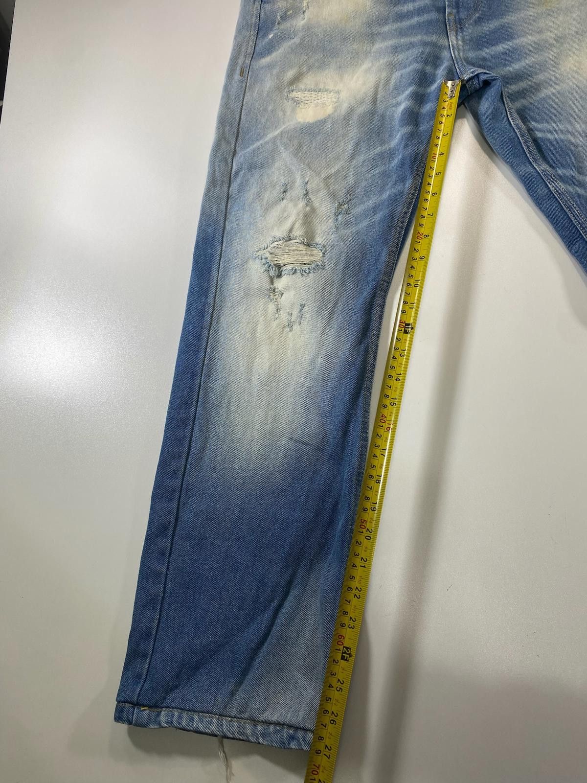 Dsquared2 DSquared2 Distressed Blue Denim Jeans 32 Size US 32 / EU 48 - 5 Thumbnail