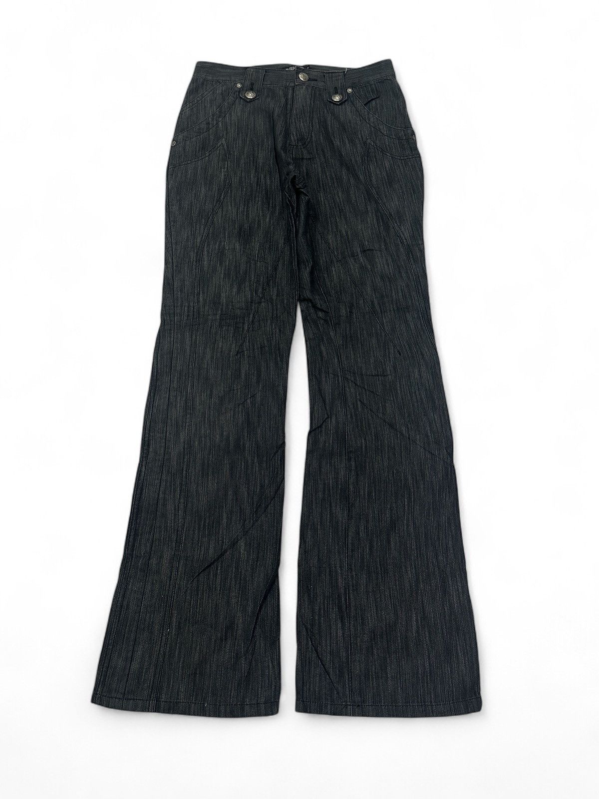 Japanese Brand × Vintage Vintage Japanese BA-TSU STUDIO Flare Jeans Size US 29 - 1 Thumbnail