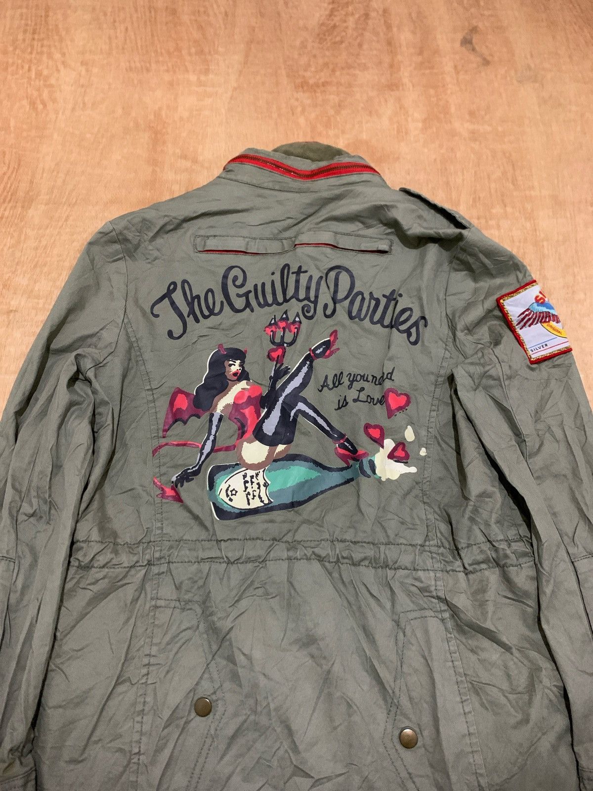 Hysteric Glamour × If Six Was Nine × Japanese Brand Y2k The Guilty Palties Army Jacket Size US M / EU 48-50 / 2 - 2 Thumbnail