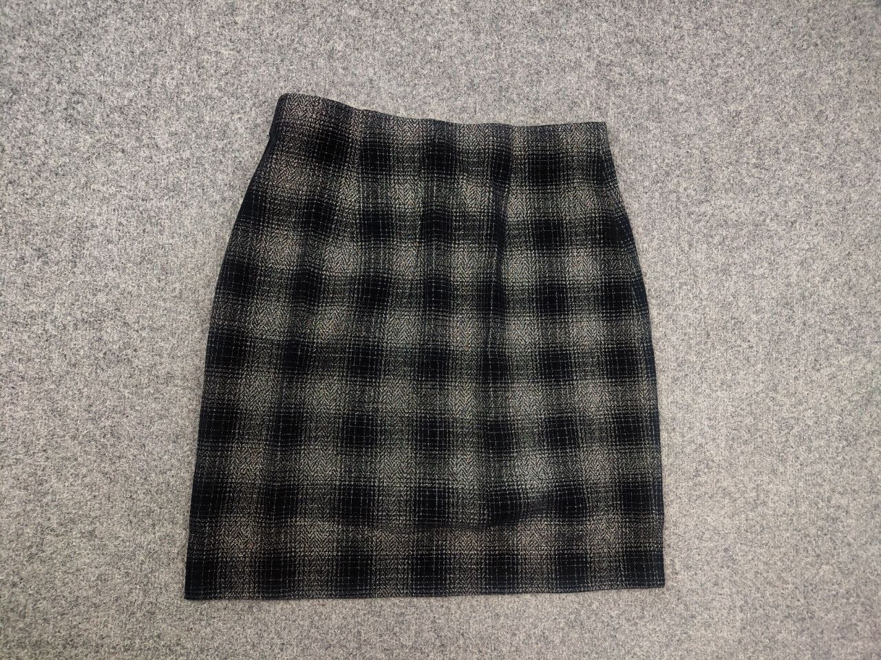 Wolford Wolford Black White Plaid Printed Short Pencil average skirt Size 29" - 6 Thumbnail