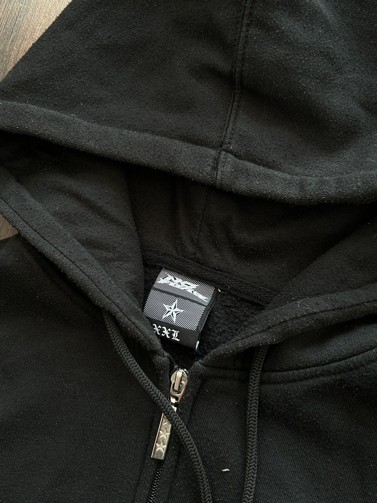 No Fear No Fear big print skulls Y2K distressed zip hoodie Size US XL / EU 56 / 4 - 5 Thumbnail
