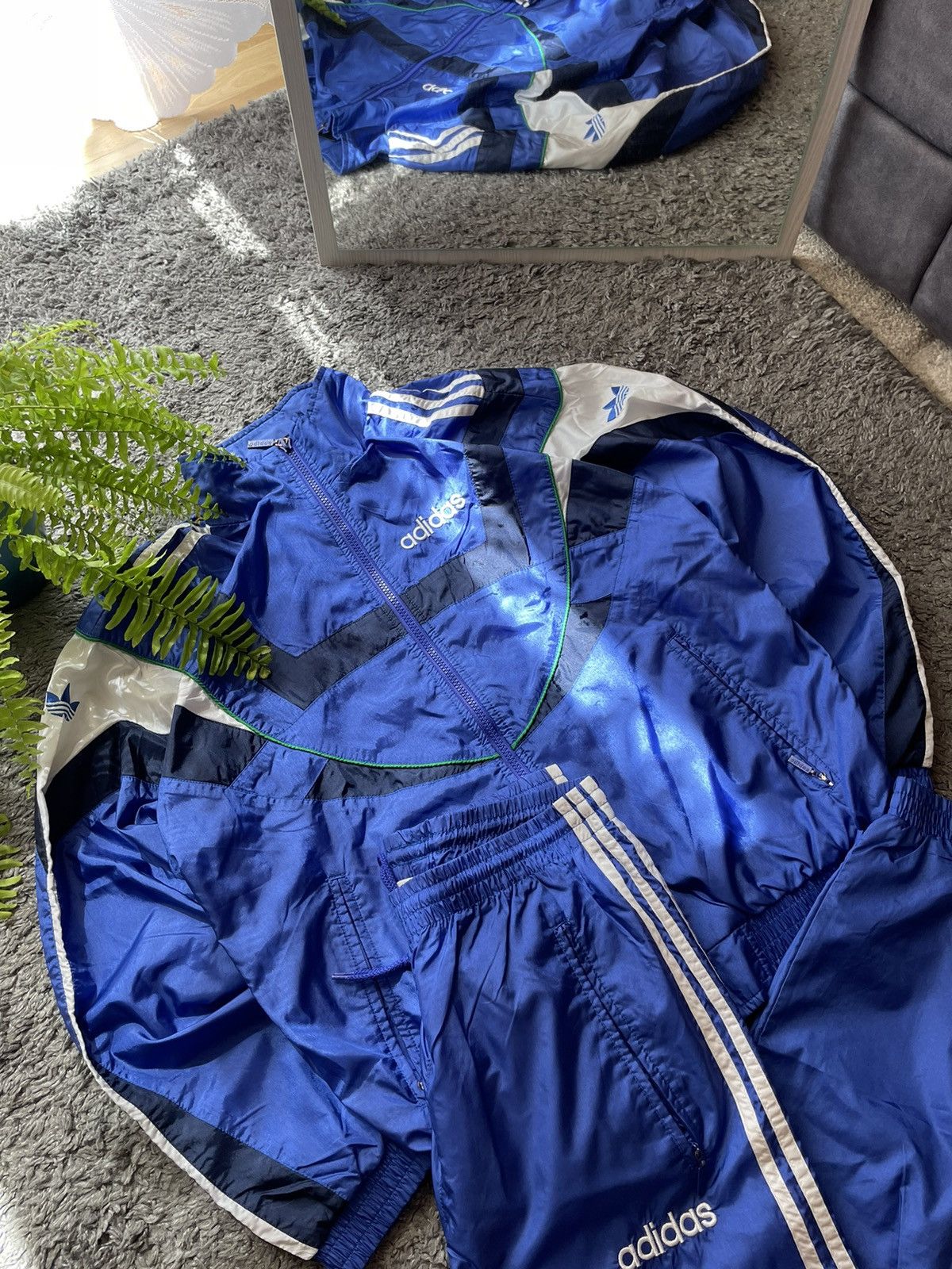 Adidas × Vintage 90s Suit Adidas Vintage Streetwear Logo Rare Oversize Size US M / EU 48-50 / 2 - 3 Thumbnail