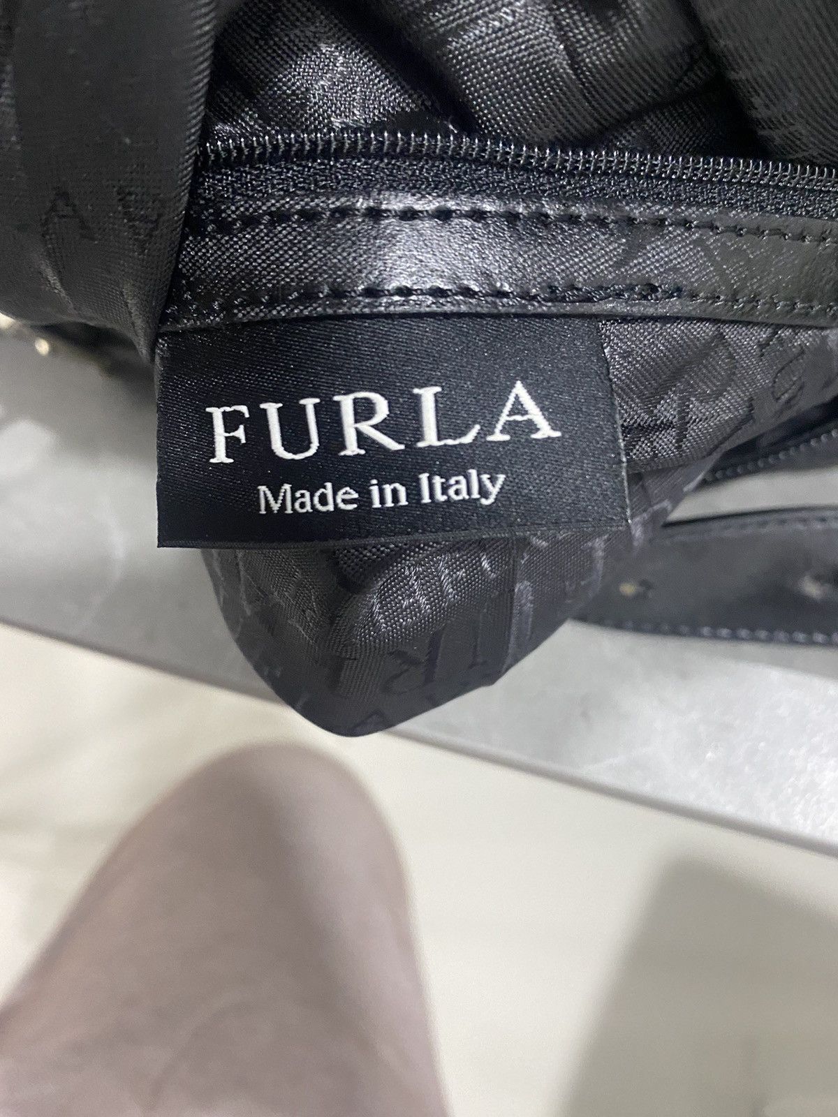 Furla FURLA BLACK MONOGRAM SHOULDER BAG Size ONE SIZE - 25 Thumbnail