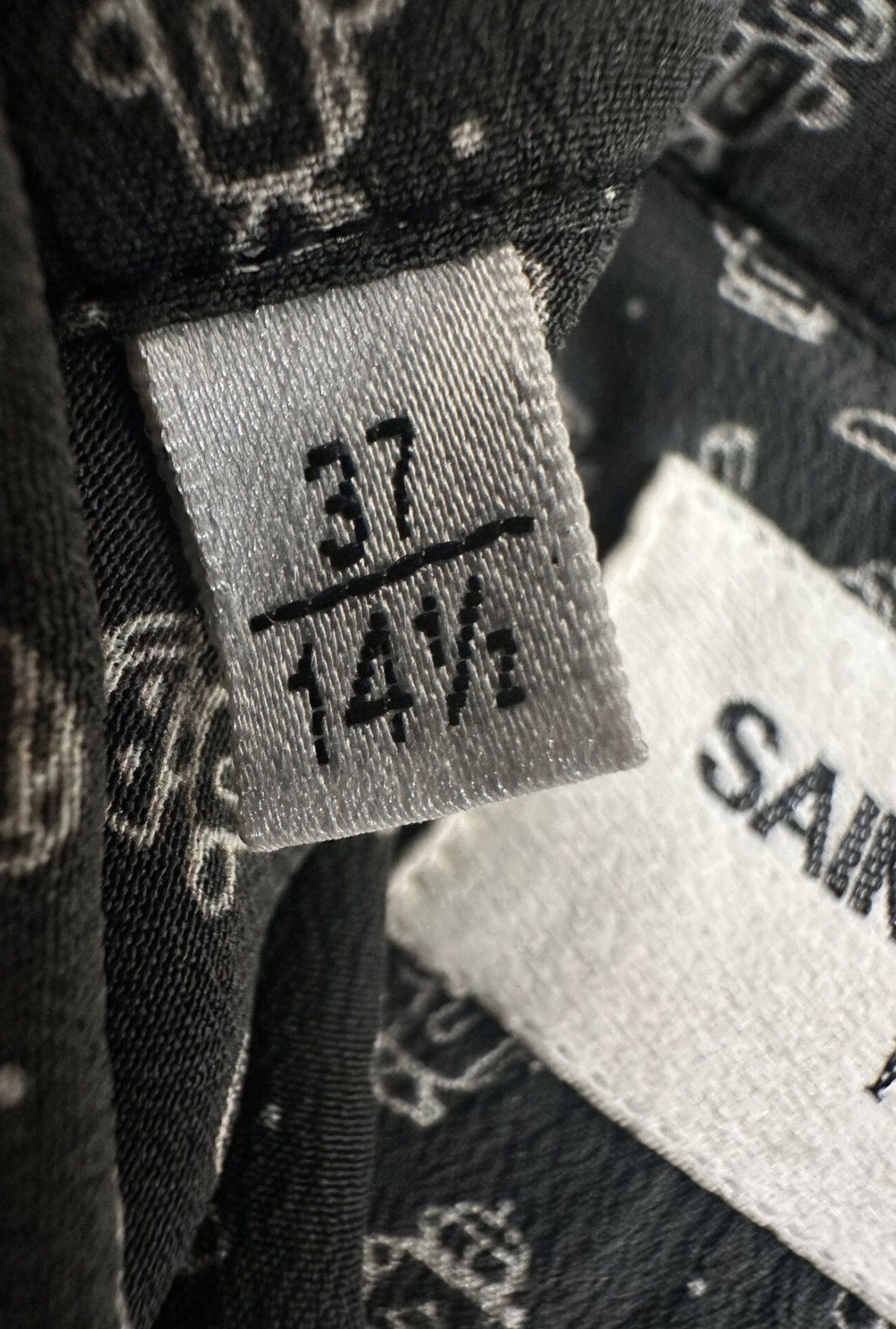 Saint Laurent Paris Saint Laurent SLP 2019SS Mulberry Silk Doll Shirt Size US M / EU 48-50 / 2 - 4 Thumbnail