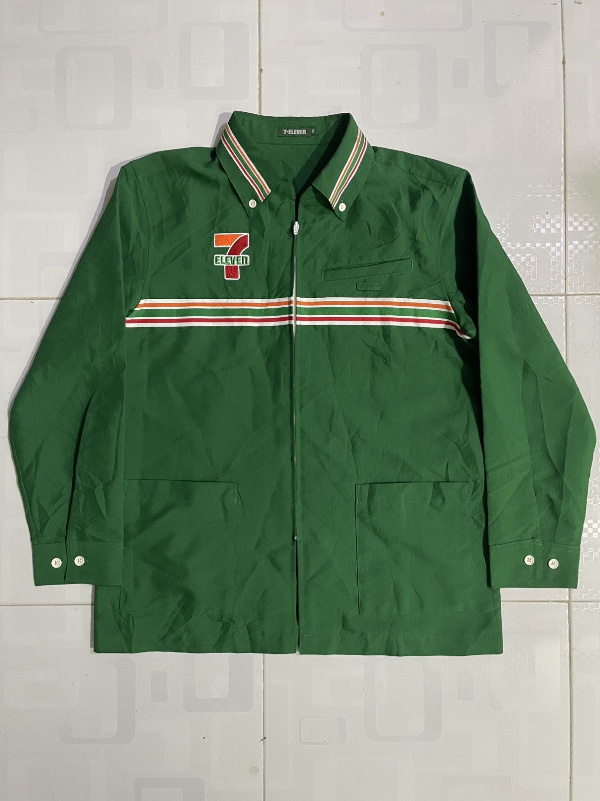 Japanese Brand Vintage 7-ELEVEN uniform jacket Size US M / EU 48-50 / 2 - 1 Thumbnail