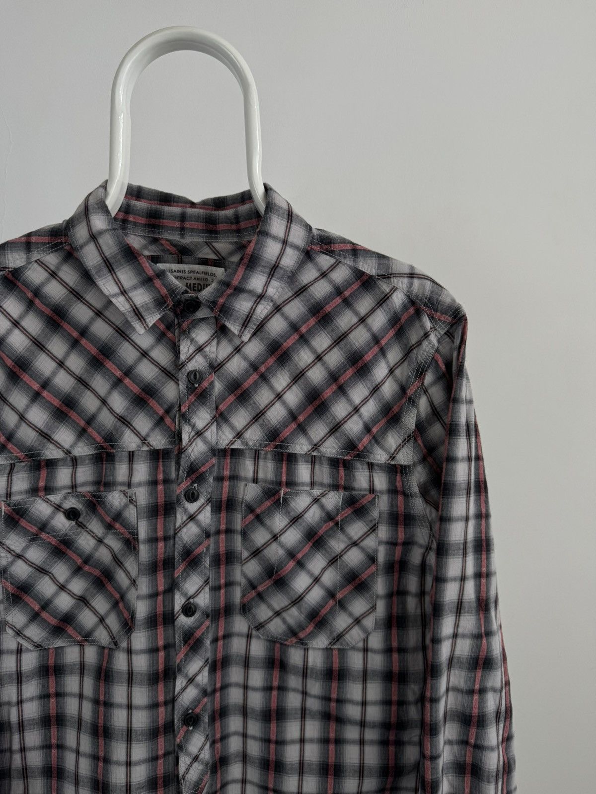 Allsaints All Saints Spitalfields Banquet LSLV Shirt Size US M / EU 48-50 / 2 - 2 Thumbnail