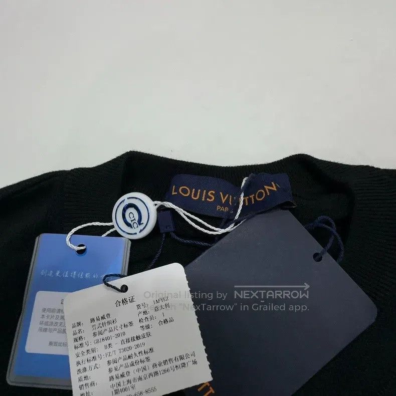 Louis Vuitton Louis Vuitton FW24 Logo Print Crew Neck Short Sleeve T-Shi Size US L / EU 52-54 / 3 - 5 Thumbnail